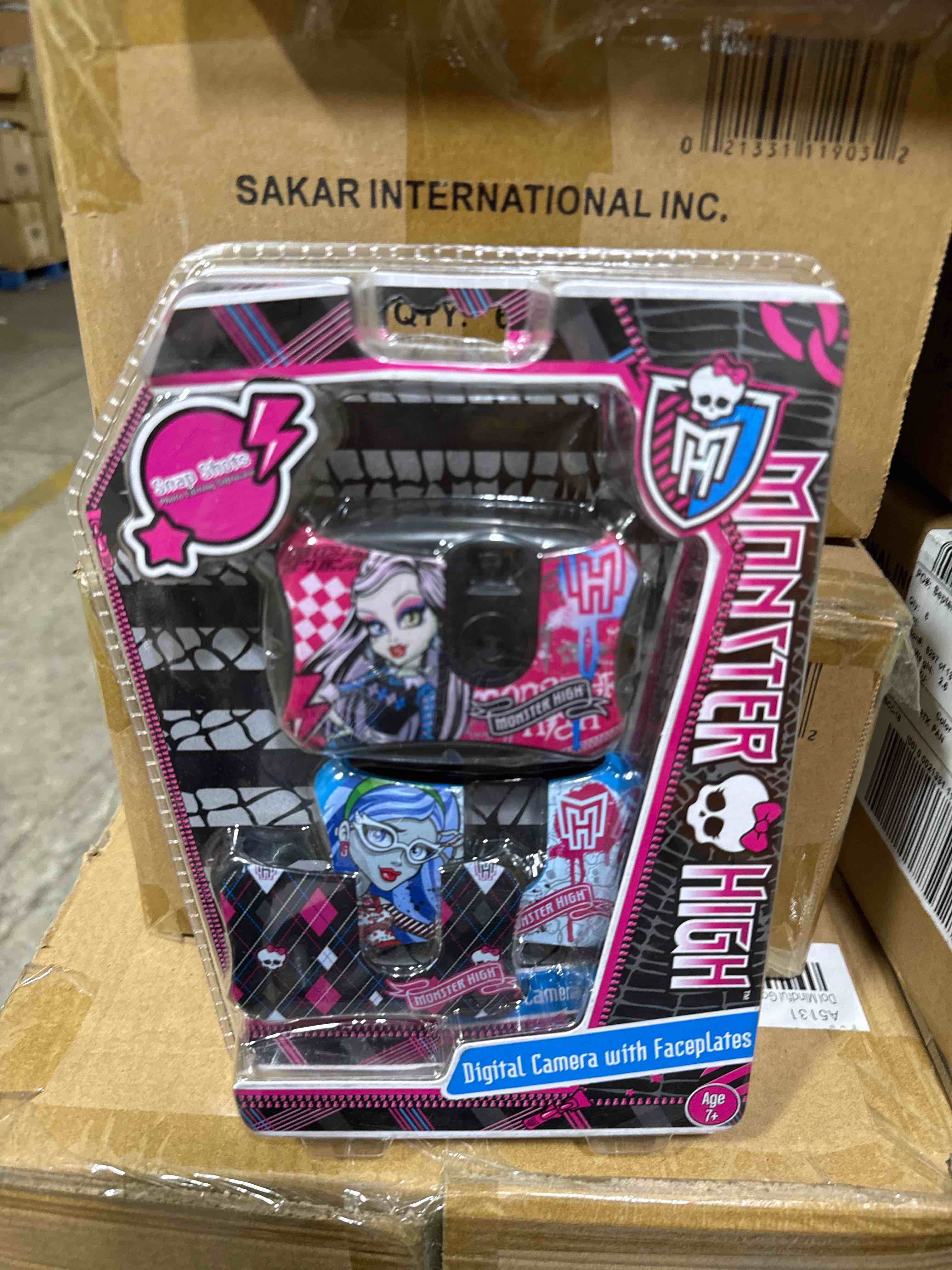 Condition photo showing Brand New for digital camera, monster high
