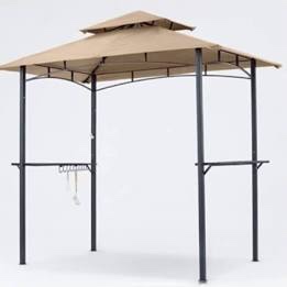 Grill gazebo 5f0t x 8ft Khaki 