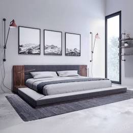 Jagger eastern king bed 78259-44(Incomplete box 4 of 4)