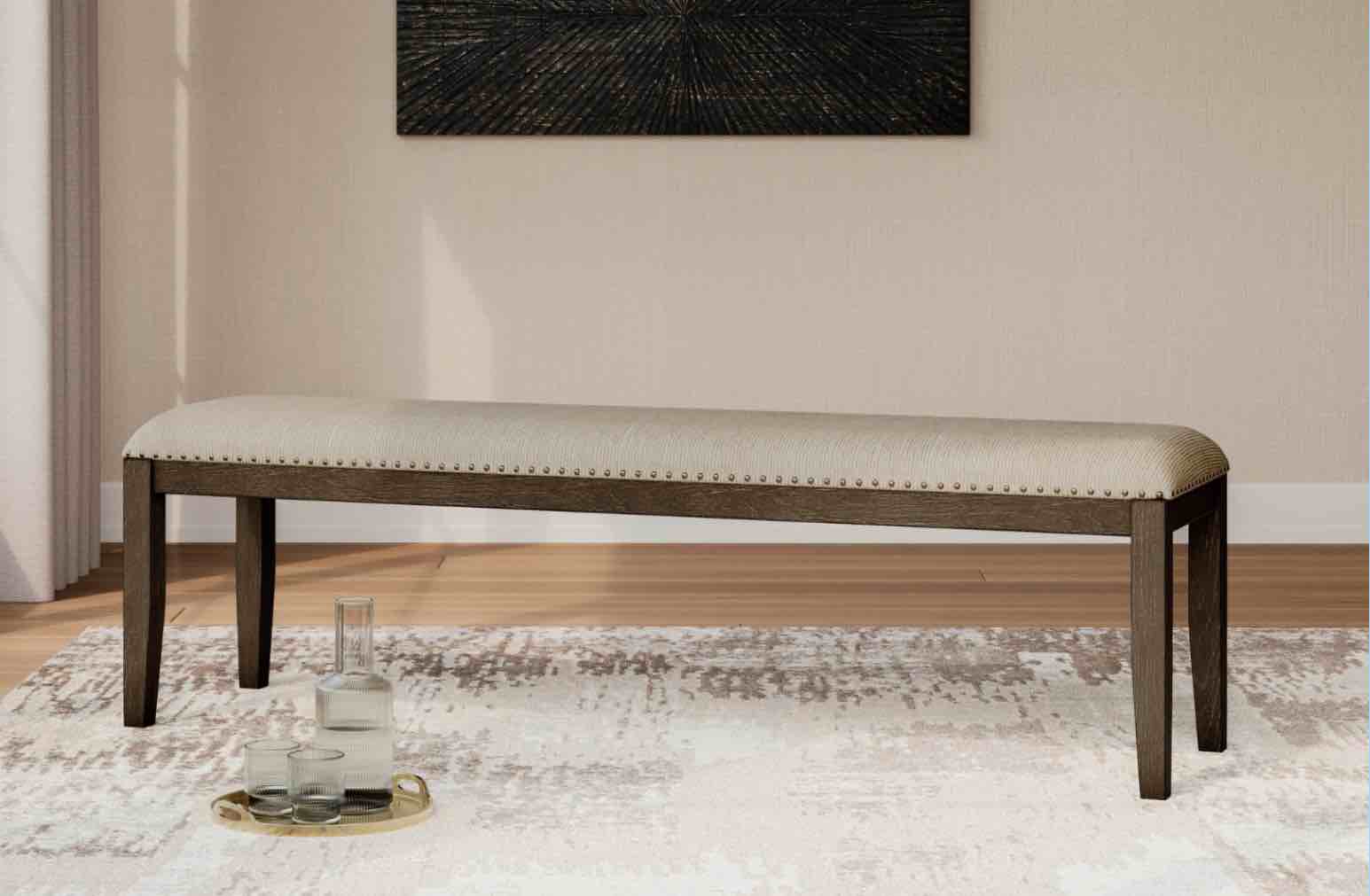 Johnelle 63" Upholstered Dining Bench