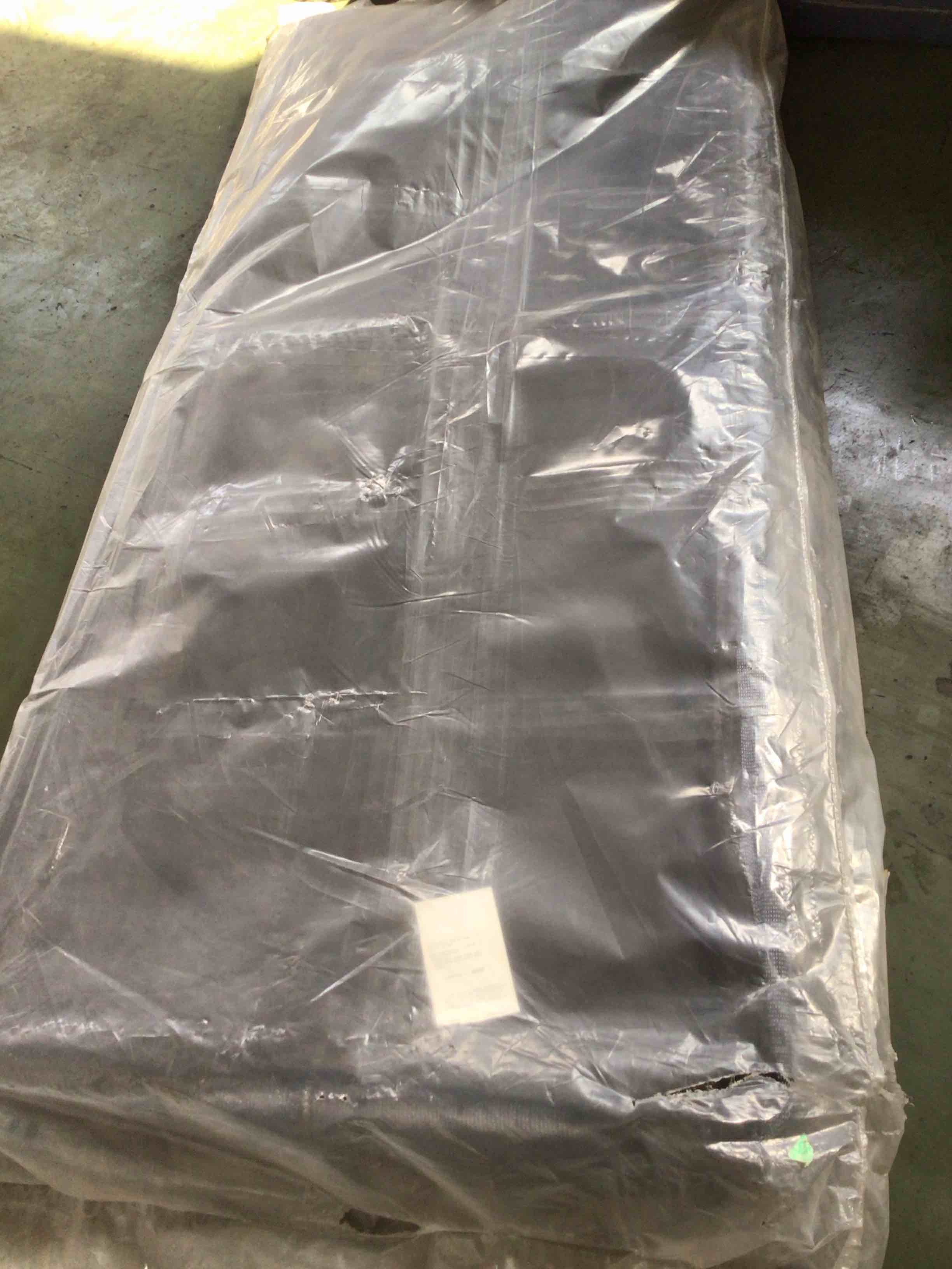 Condition photo showing As Is for beautyrest low profile full mattress foundation – flat bed base box spring alternative with durable wood & steel support, ideal for modern beds & easy access