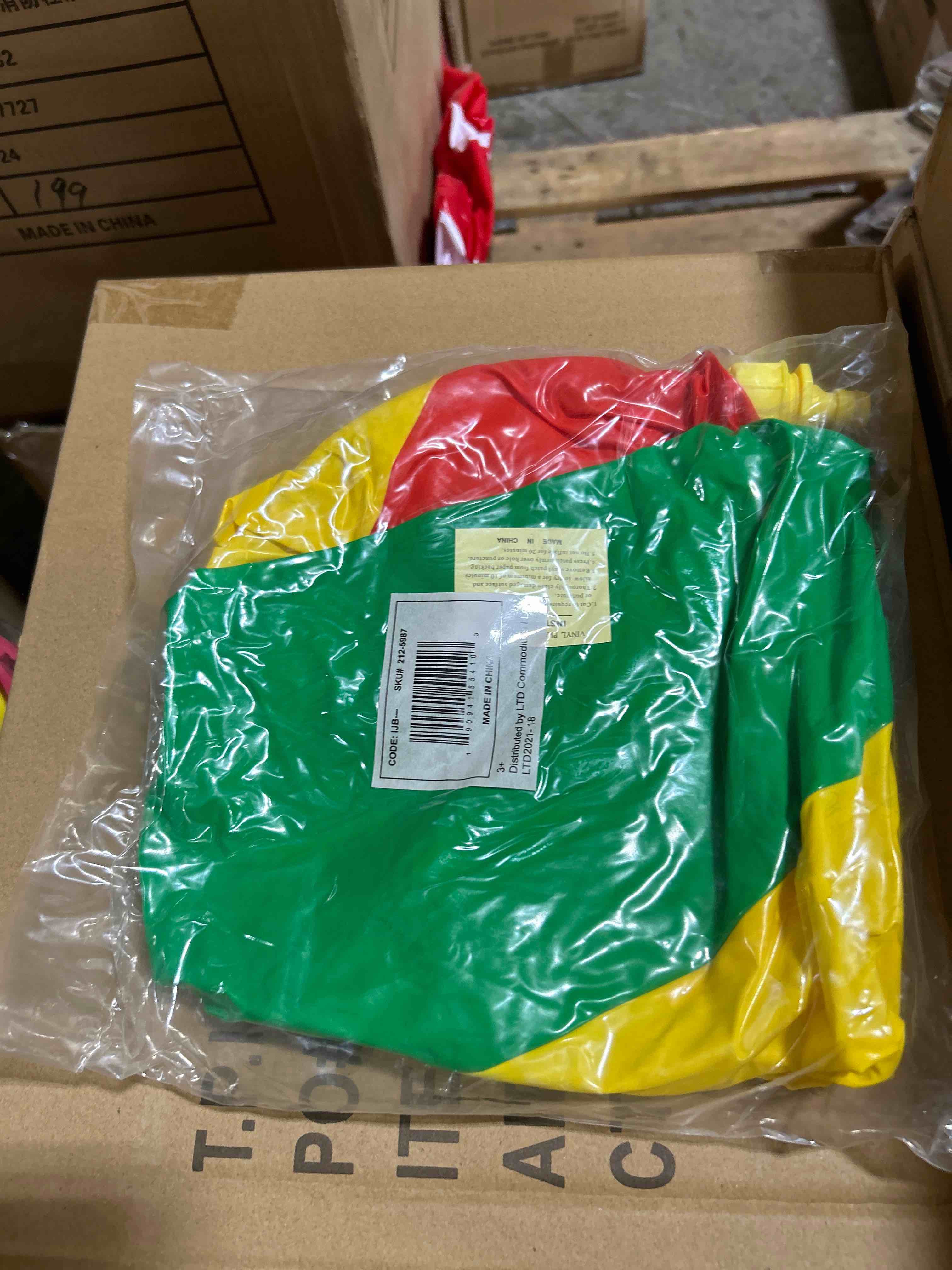 Condition photo showing New/Like New for inflatable sprinklers (beach ball)