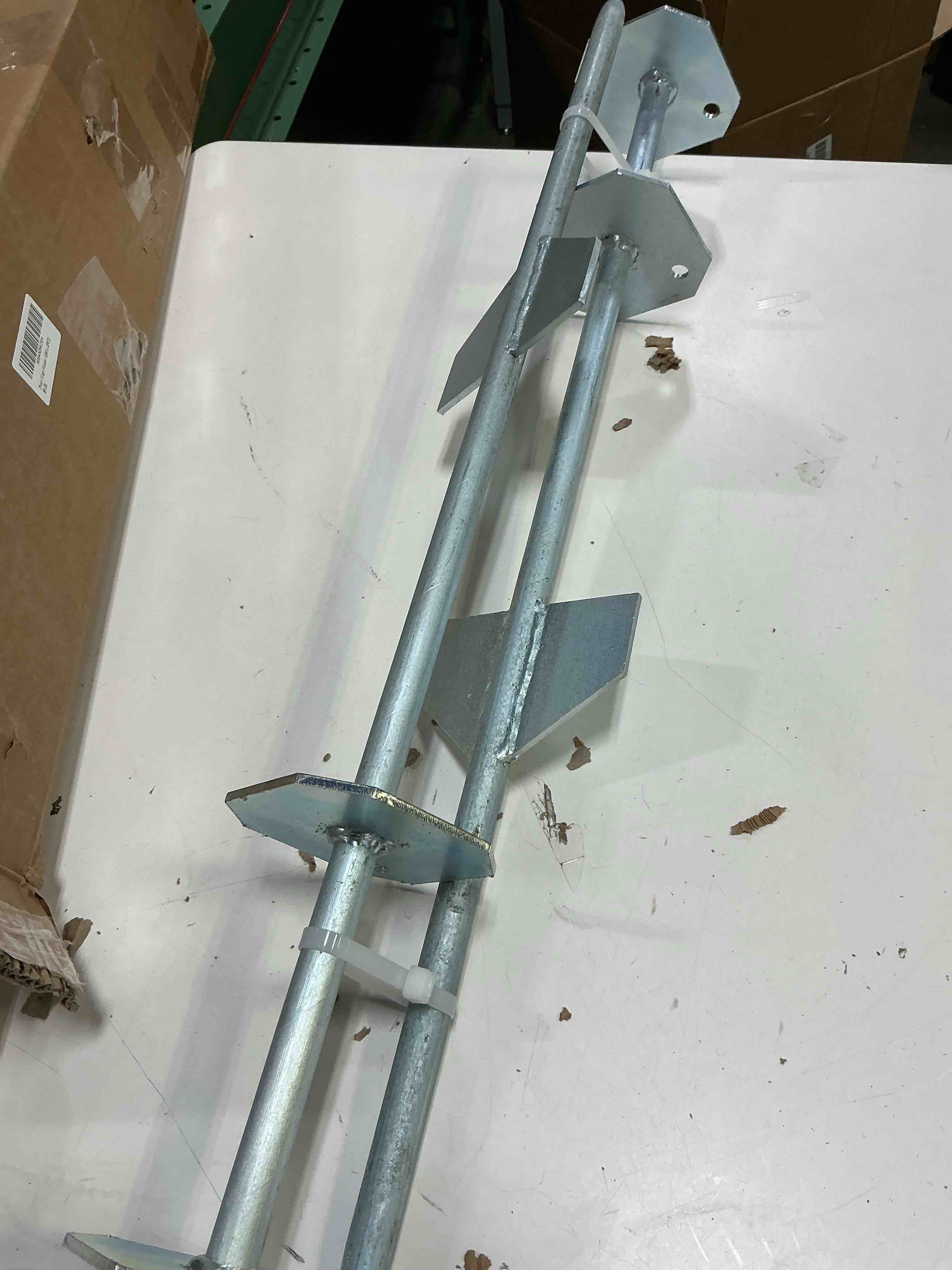 Condition photo showing As Is for norton im313 stone holder center section replacement