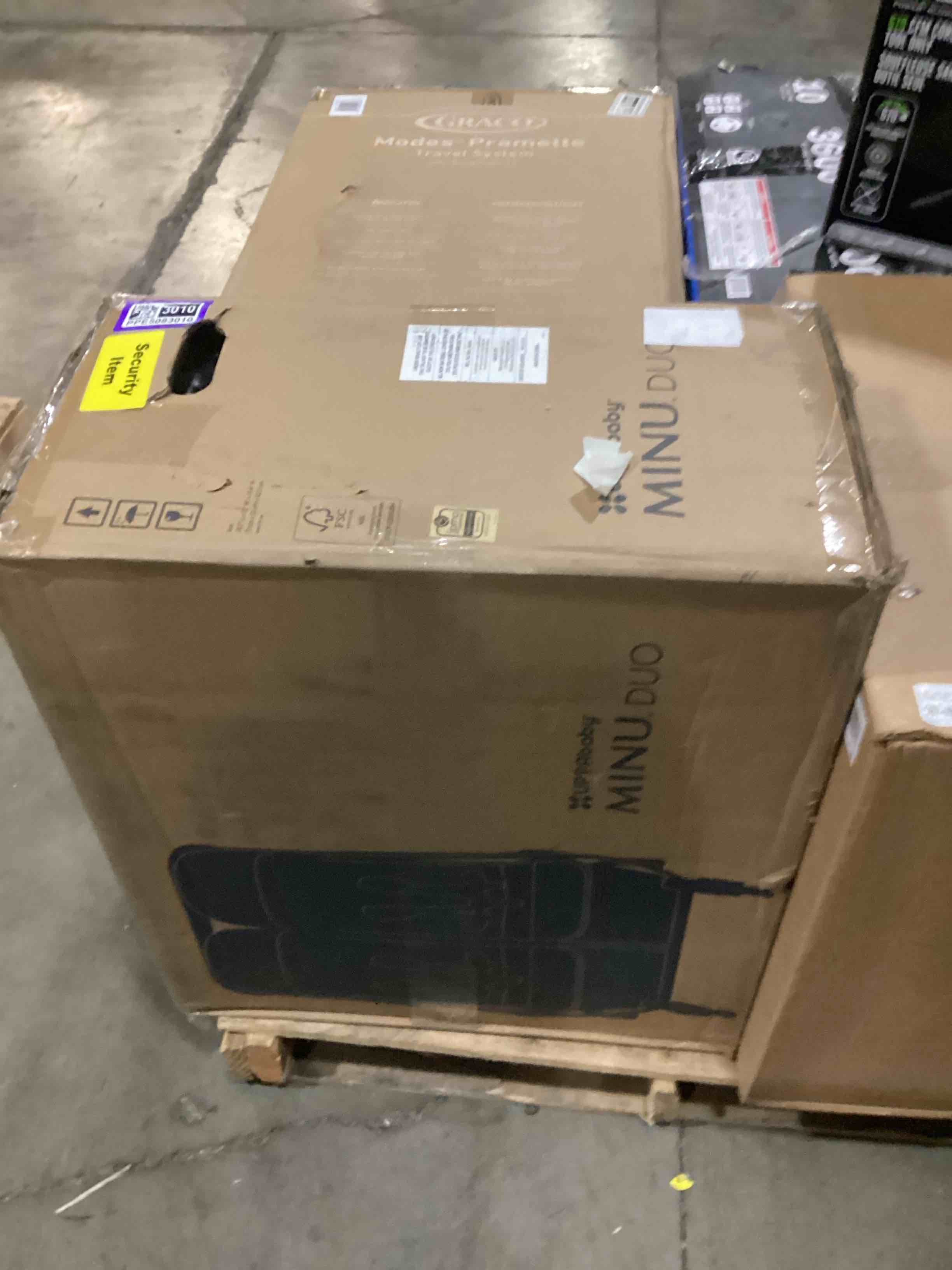 uppababy minu duo side-by-side double stroller - lightweight + compact design for travel - easy fold- from birth to toddler - independent recline -greyson(charcoal mélange/carbon frame/saddle leather) greyson (charcoal mélange/carbon frame/saddle leather)