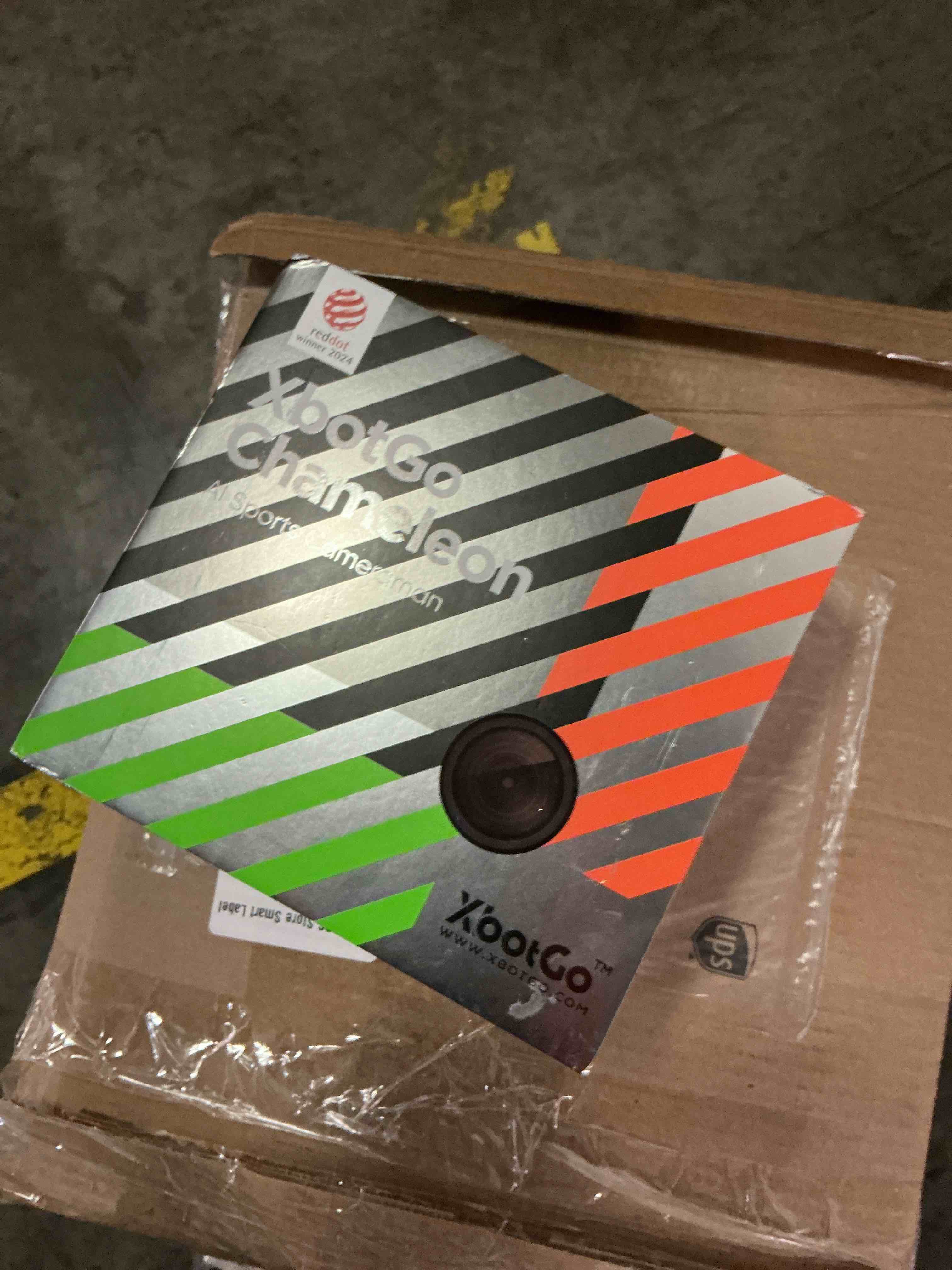Condition photo showing Good Condition for xbotgo chameleon ai auto sports action camera - 4k 60fps soccer camera and basketball tracking camera for team sports, live streaming, no subscription, works with ios & android (lava graphite)