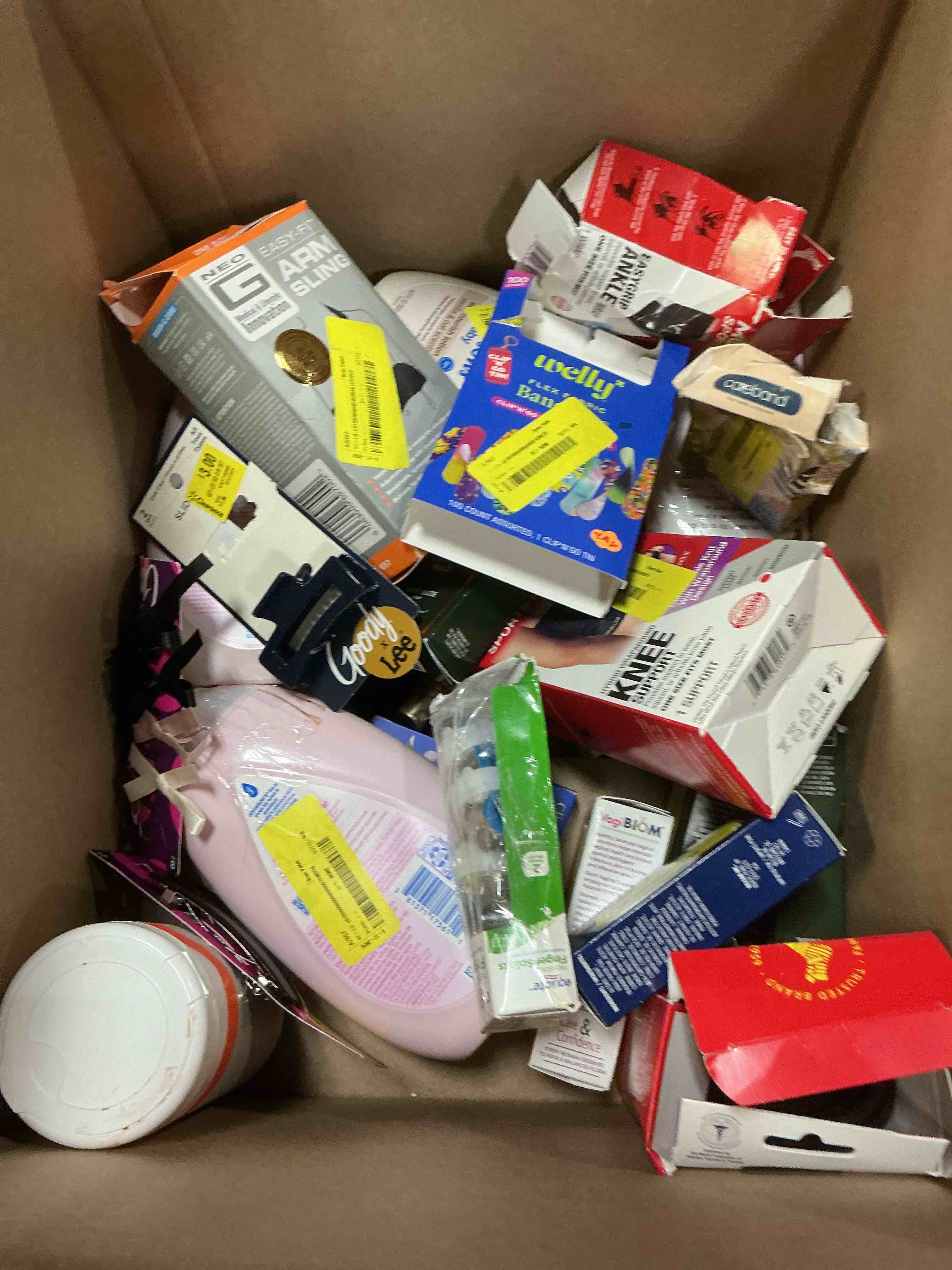 Condition photo showing As Is for assorted health and beauty lot