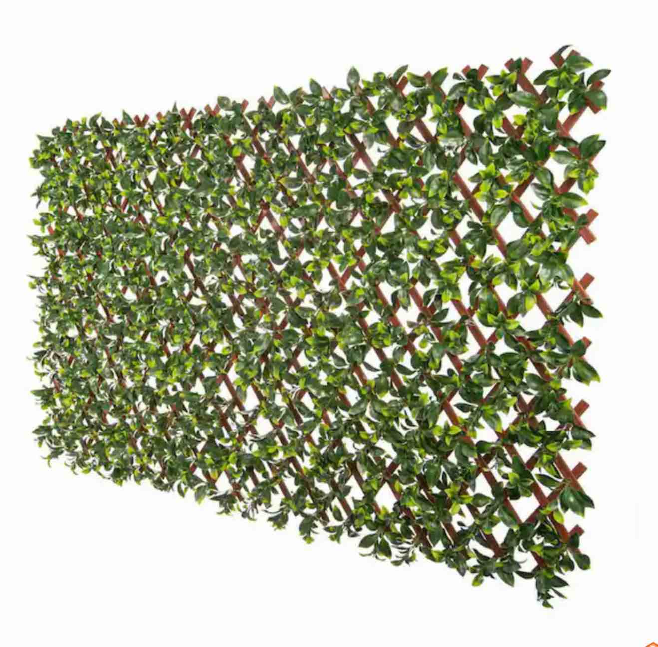 Naturae Decor Expandable PVC Trellis Gardenia 36-in x 72-in TBL3672BR-4000