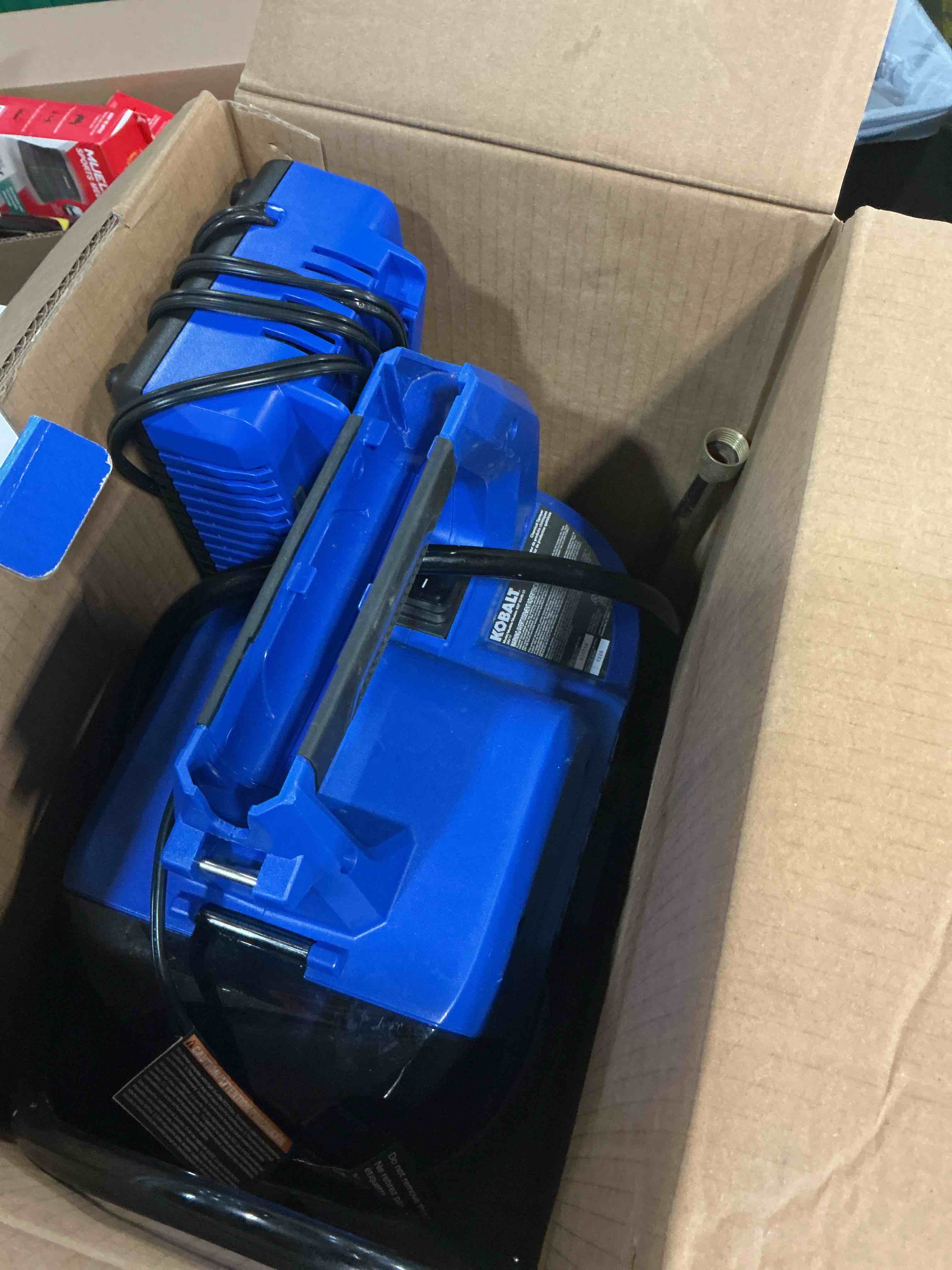 Condition photo showing Good Condition for kobalt 2.11-gallon 24-volt battery operated plastic handheld sprayer 1124a-03