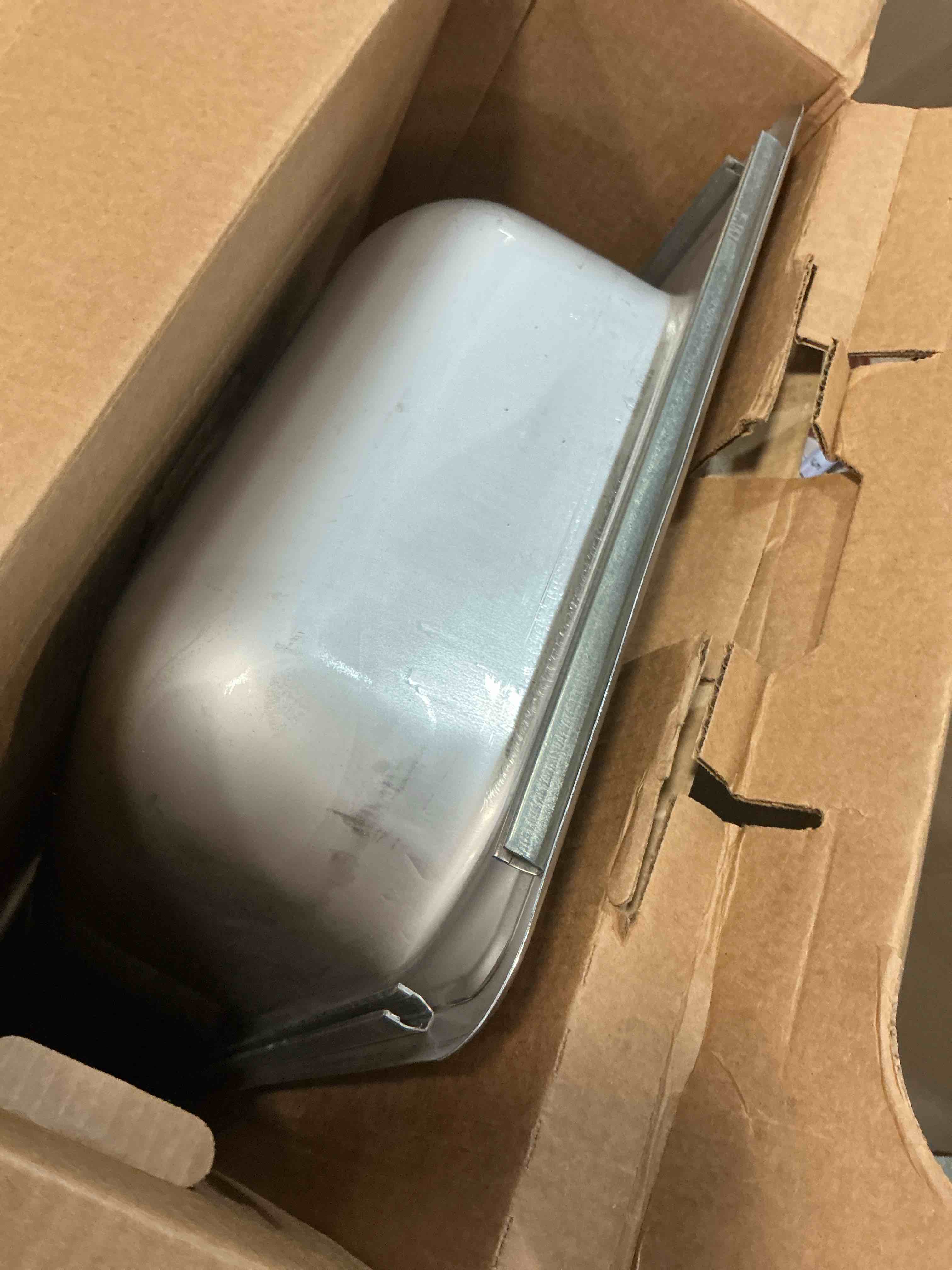 Condition photo showing Good Condition for 4-hole kitchen sink drop-in 33 in. x 19 in. stainless steel double equal bowli