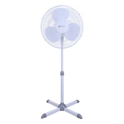  utilitech 16-in indoor oscillating pedestal fan, in white