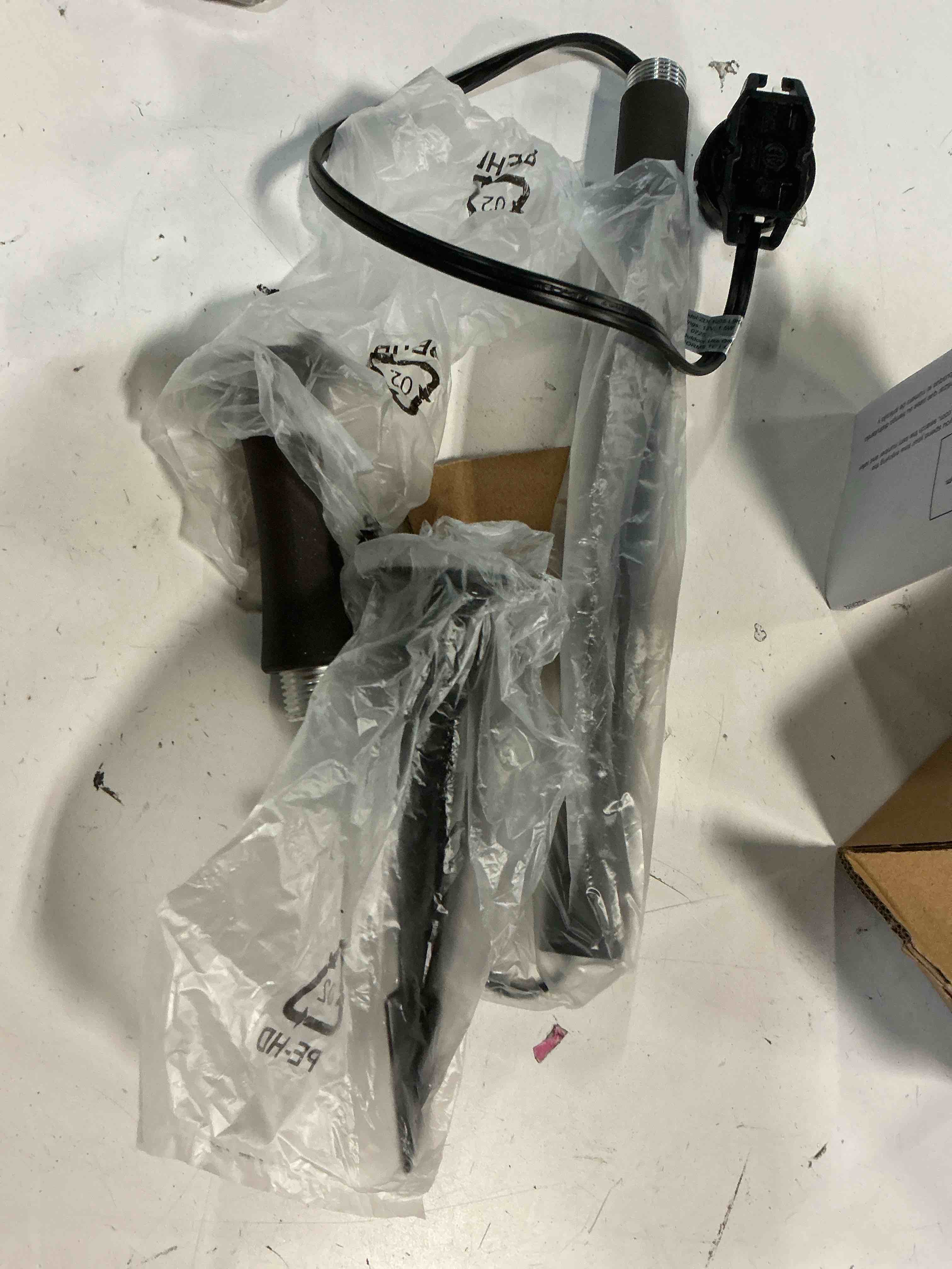 Condition photo showing As Is for harbor breeze 90 -lumens bronze low voltage hardwired led outdoor path light ( 3000-k )