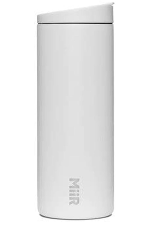 MiiR Flip Traveler 20oz - Double-Wall Vacuum Insulated with Flip Lid, BPA-Free Stainless Steel Construction, Insulated Tumbler for Hot or Cold Drinks