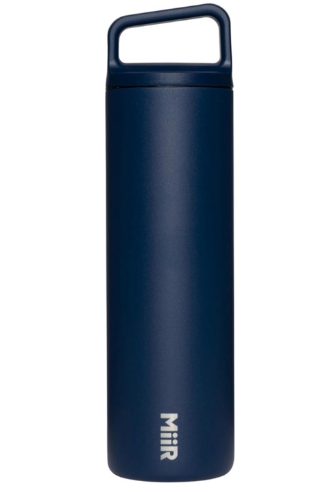 miir, wide mouth water bottle, vacuum insulated, leakproof, stainless steel construction 20oz