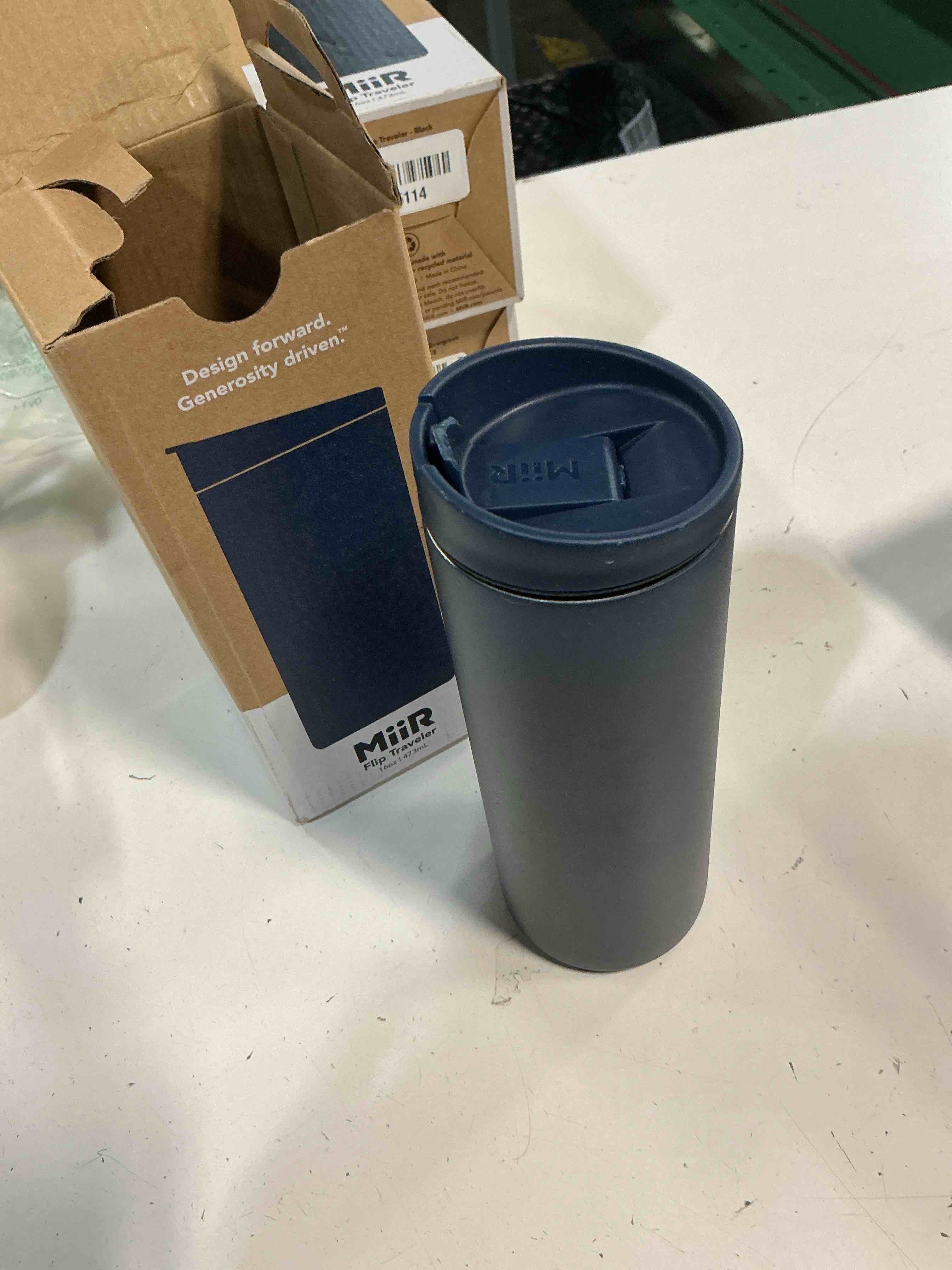 Condition photo showing As Is for miir flip traveler 16oz