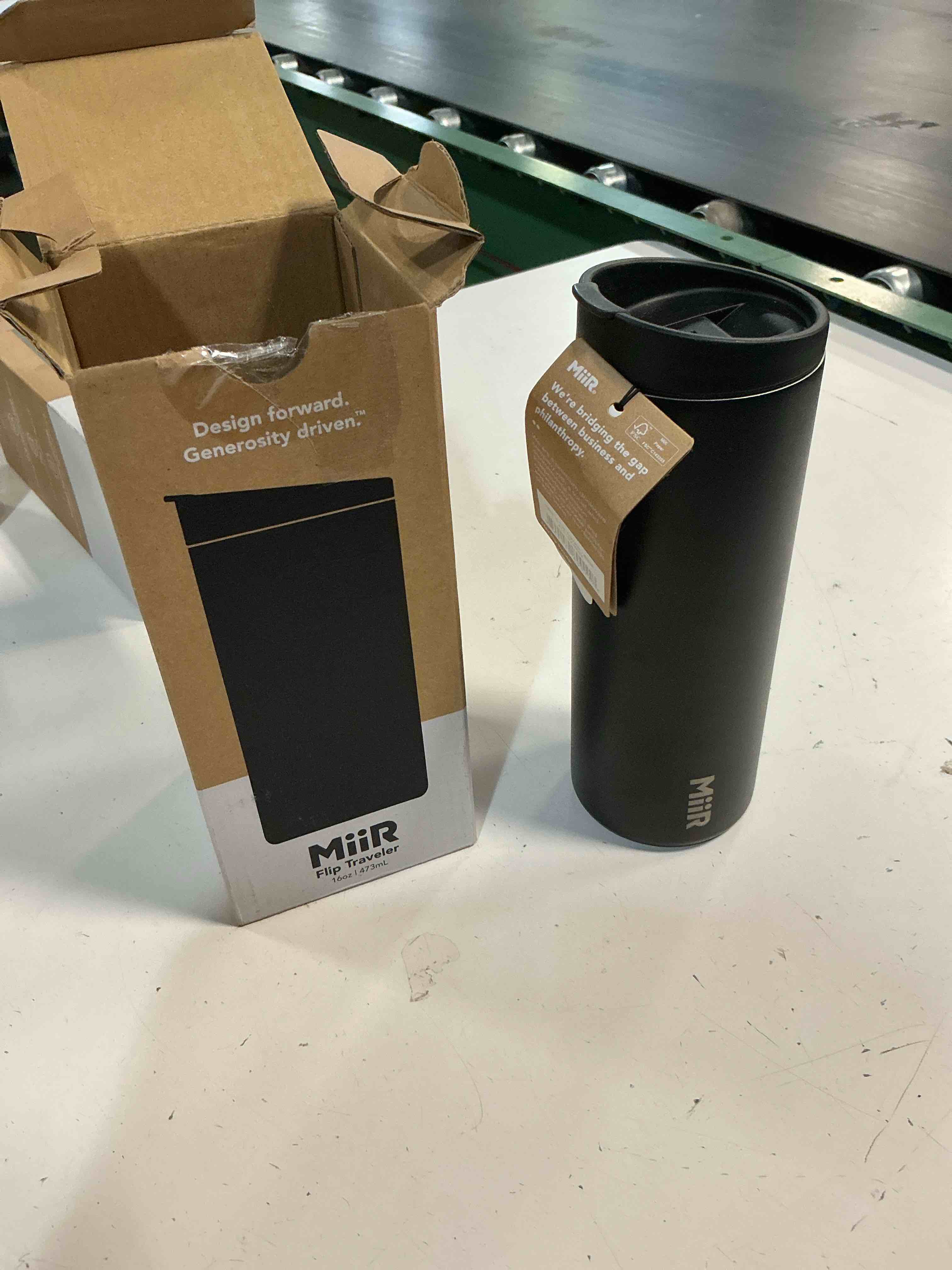Condition photo showing New/Like New for miir flip traveler 16oz