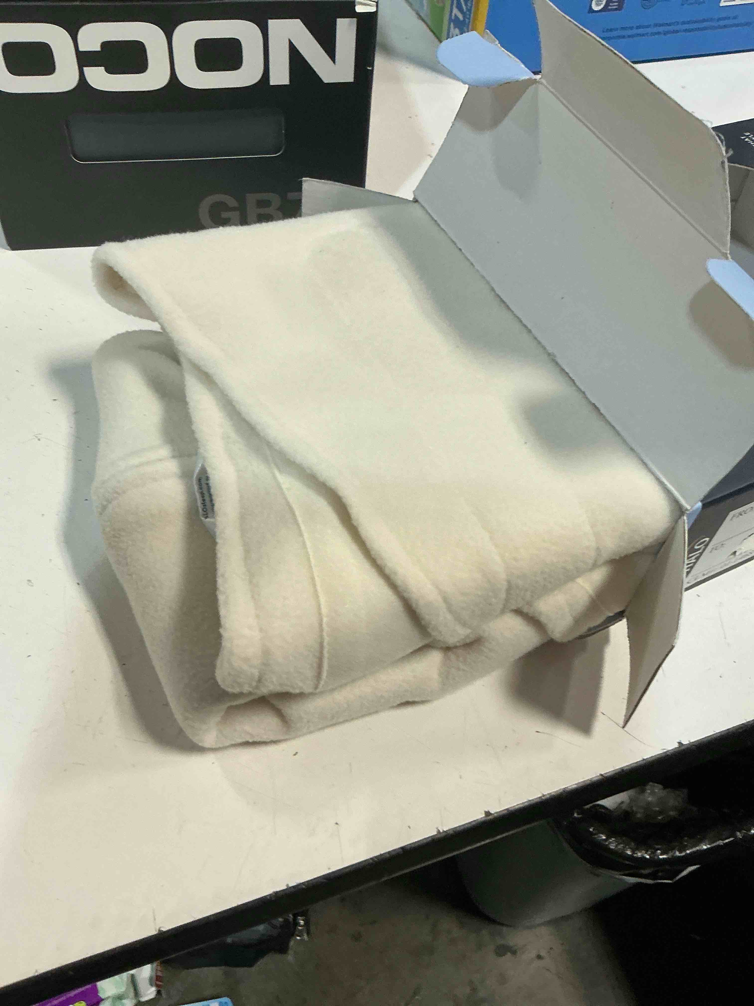 Condition photo showing New/Like New for halo® sleepsack® swaddle  micro-fleece  cream  infant  unisex  small  3-6 months