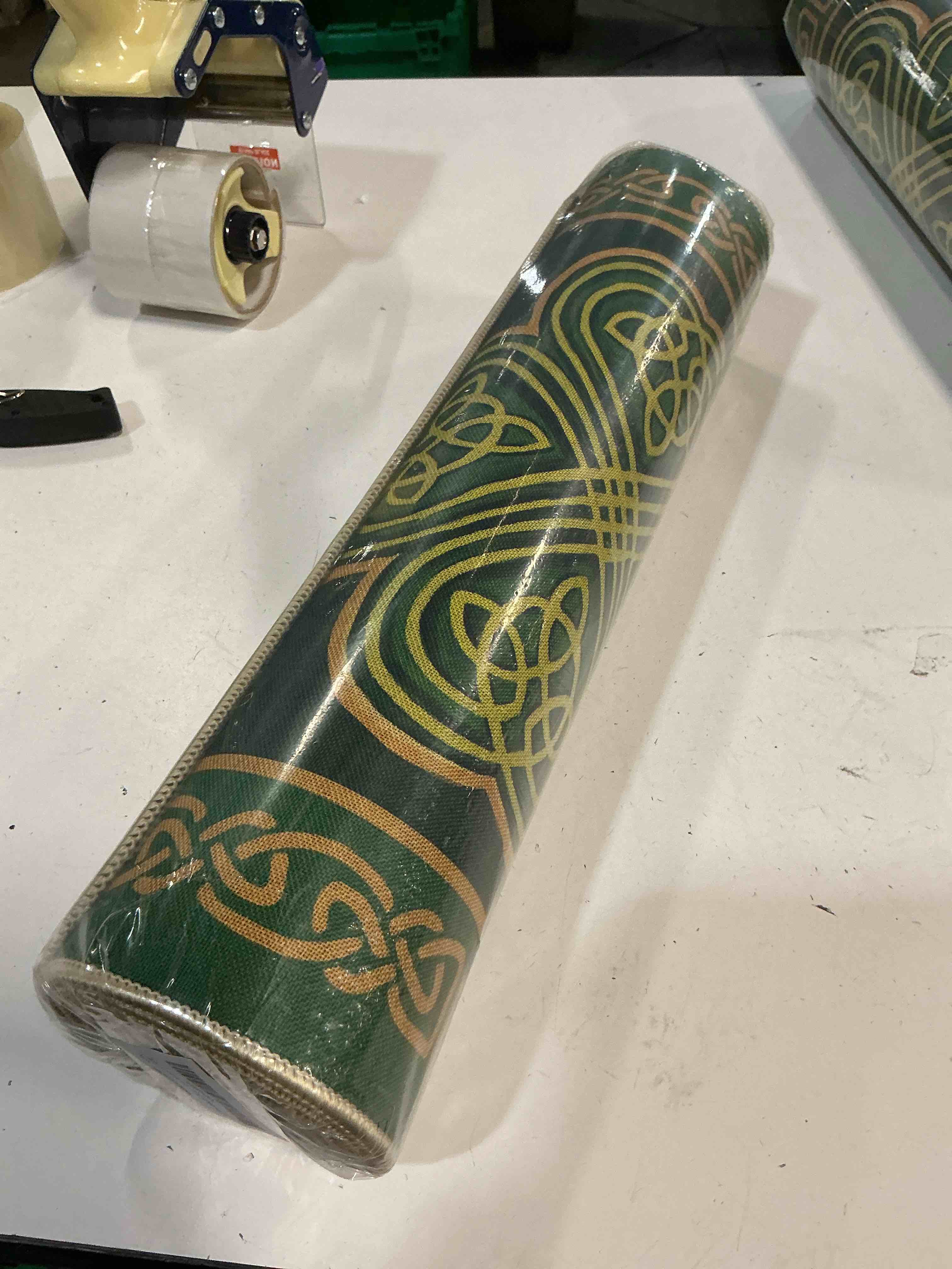 Condition photo showing Brand New for artoid mode gold coin shamrock st. patrick's day kitchen mats set of 2, home decor low-profile kitchen rugs for floor - 17x29 and 17x47 inch