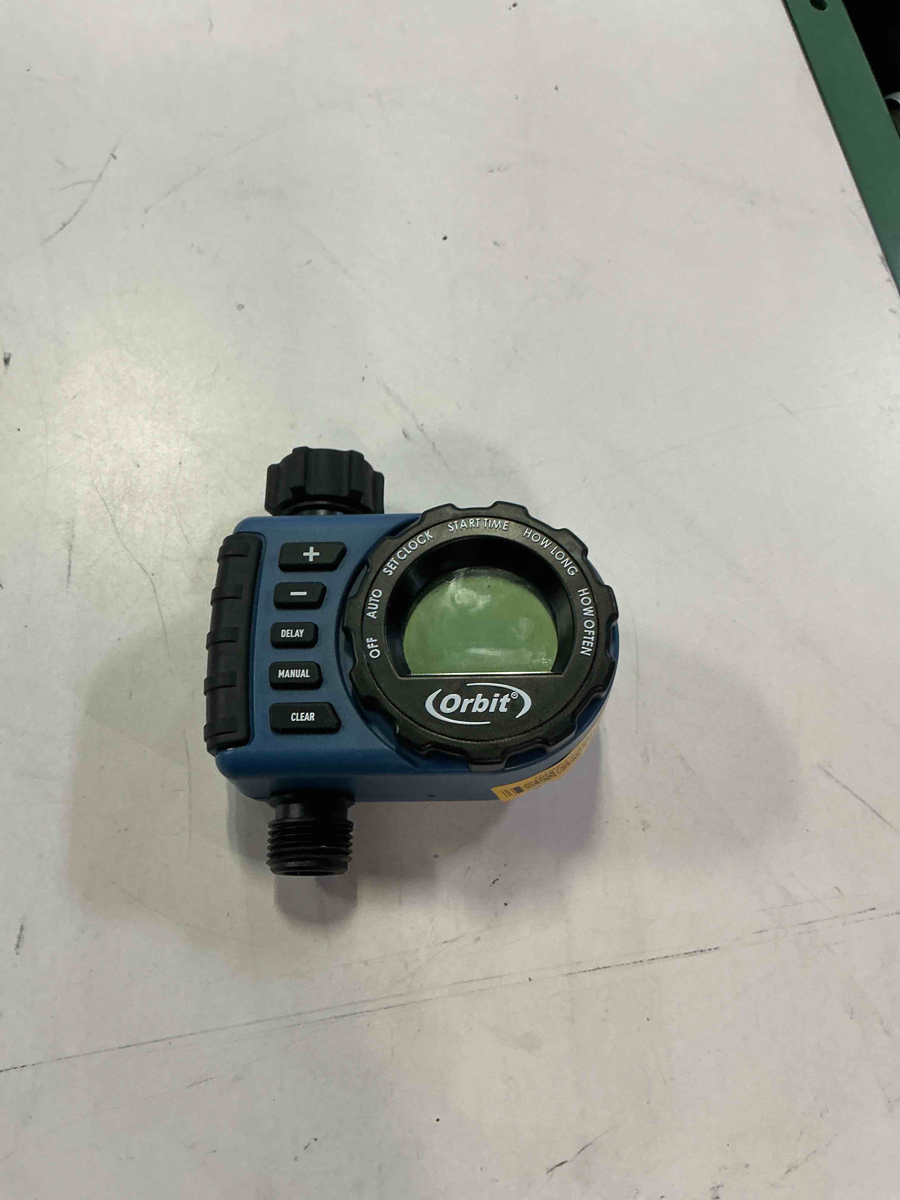 Condition photo showing As Is for  orbit 1 output port stationary digital hose end timer