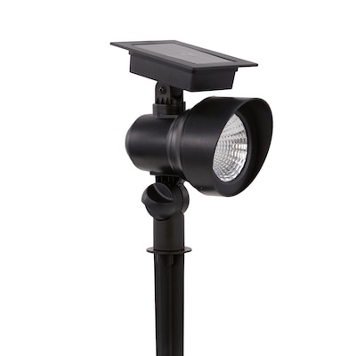 harbor breeze 20 -lumens black solar led flood light ( similar 