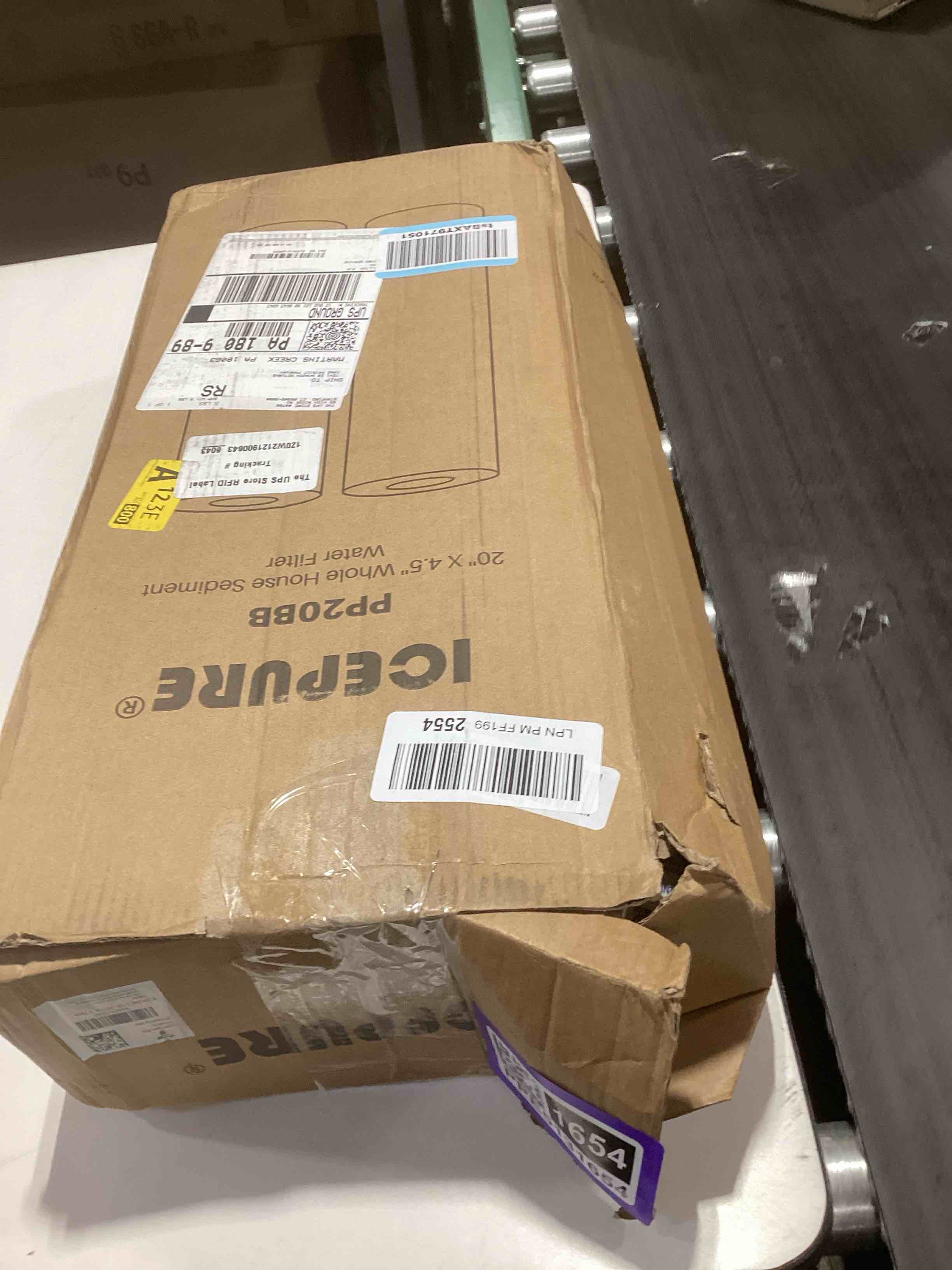 Condition photo showing Good Condition for icepure 5 micron 20" x 4.5" whole house sediment home water filter replacement cartridge, compatible with sp-dd-5005-20bb, fpmb5-20, ap810-2, 155358-43, sdc-45-2005, 2pp20bb1m, p5-20, fp25b, 2 pack pp sediment filter 5 micron-2 count(pack of 1)