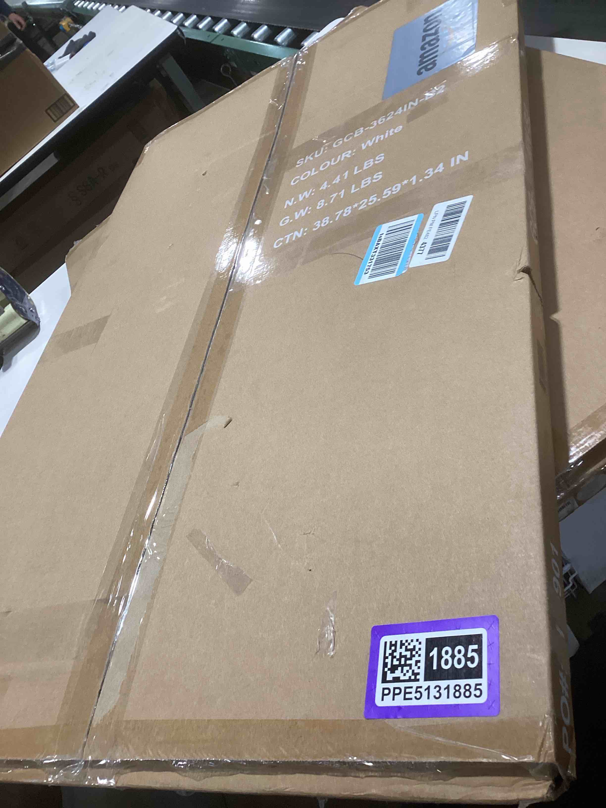 Condition photo showing Good Condition for dumos magnetic whiteboard kit for wall 36" x 24", dry erase board with 1 dry eraser & 2 multicolor markers & 4 magnetic pins, sliver reinforced aluminum frame for home, school, office silver&white 36"x24"