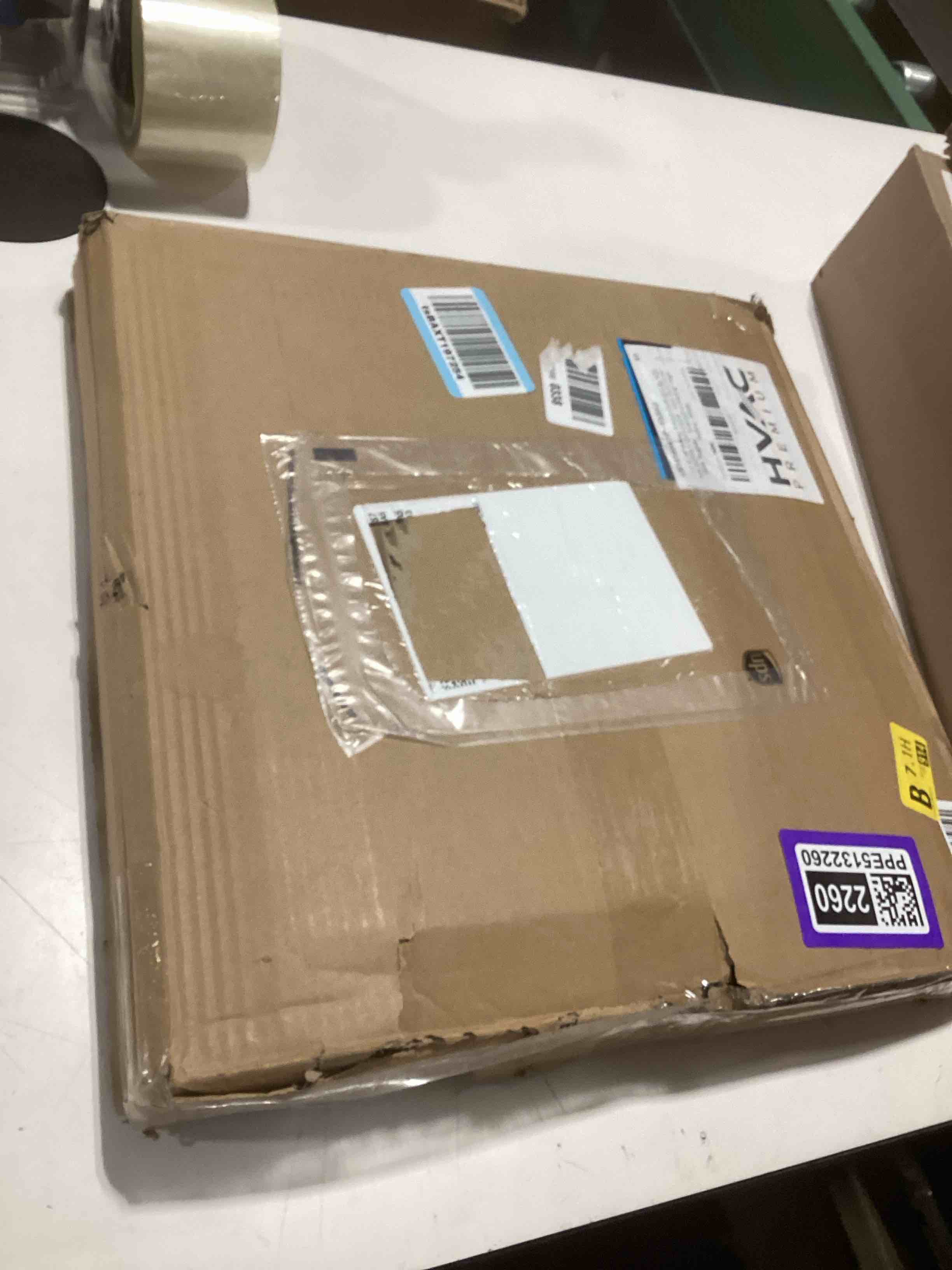 Condition photo showing Good Condition for hvac premium 14"w x 14"h [duct opening] 4-way fixed curved blade air supply diffuser register vent cover grille [outer dimensions: 15.75"w x 15.75"h]