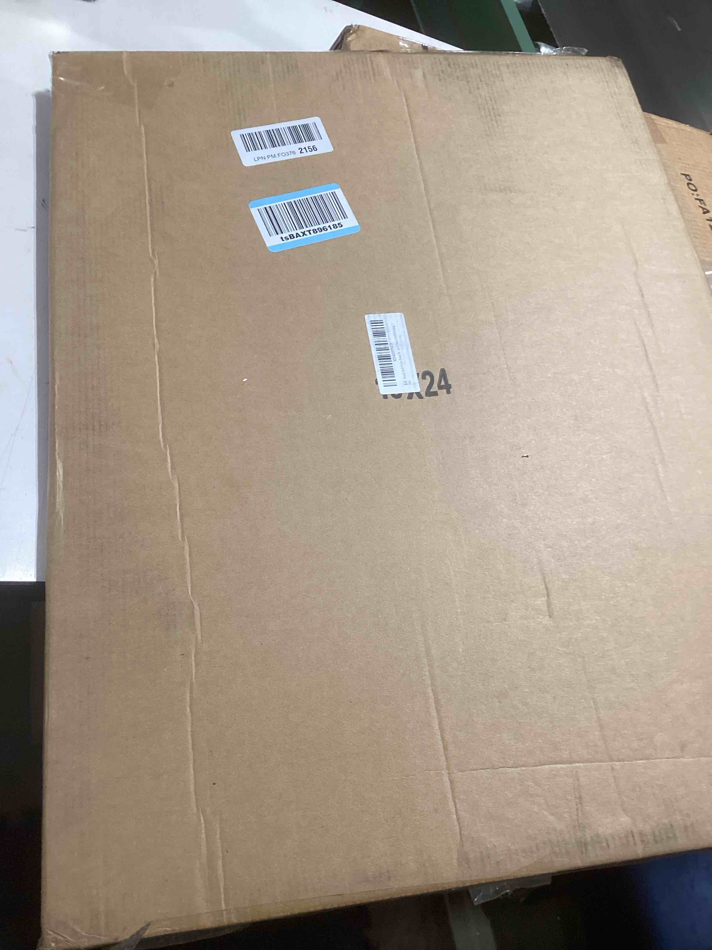 Condition photo showing Good Condition for 18x24 picture frame, brown 18 x 24 poster frame for horizontal or vertical wall mounting, 1 pack brown 18x24