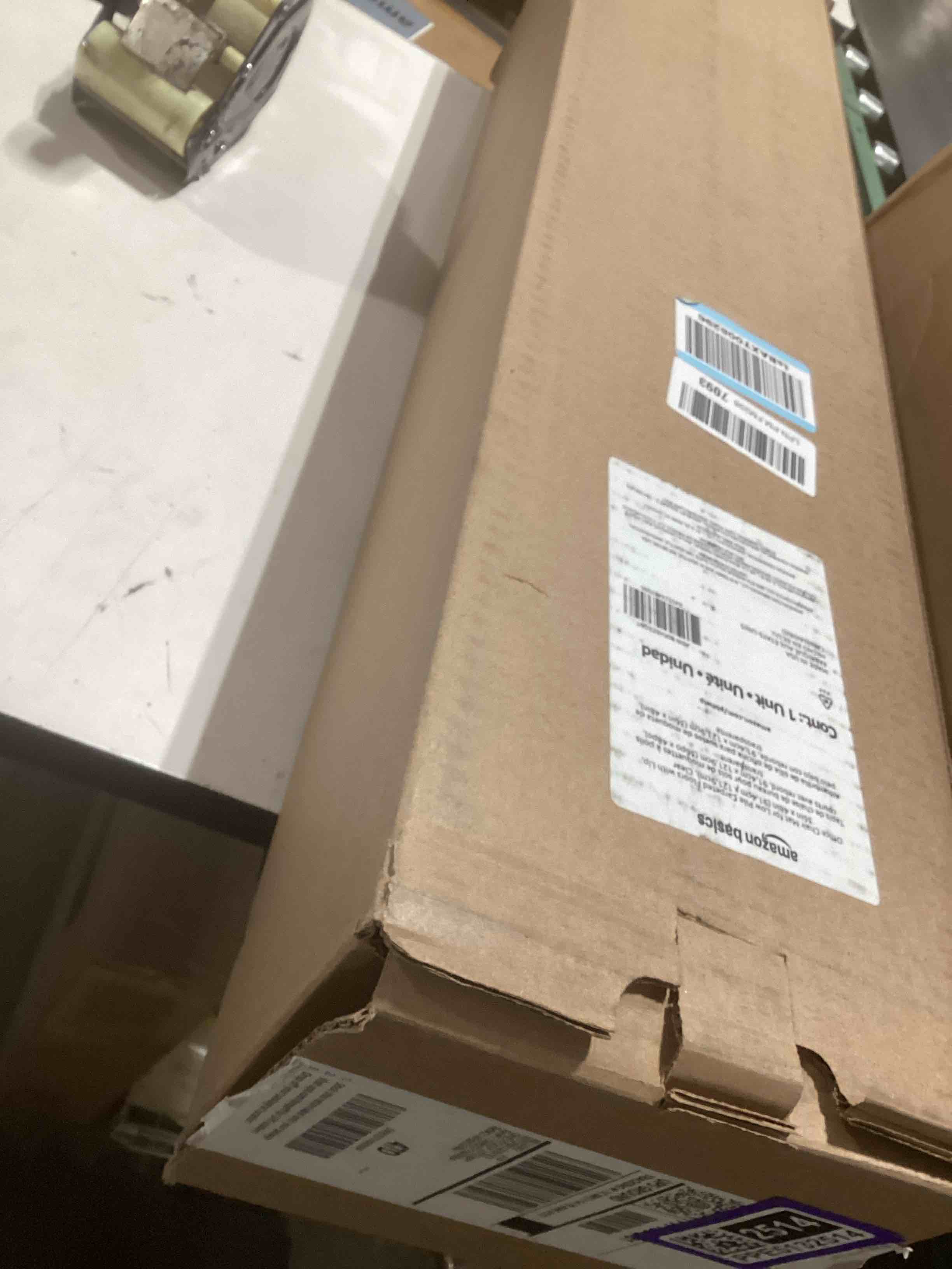 Condition photo showing Good Condition for amazon basics office chair mat for low pile carpeted floors with lip, 36" x 48", clear 36” x 48” with lip