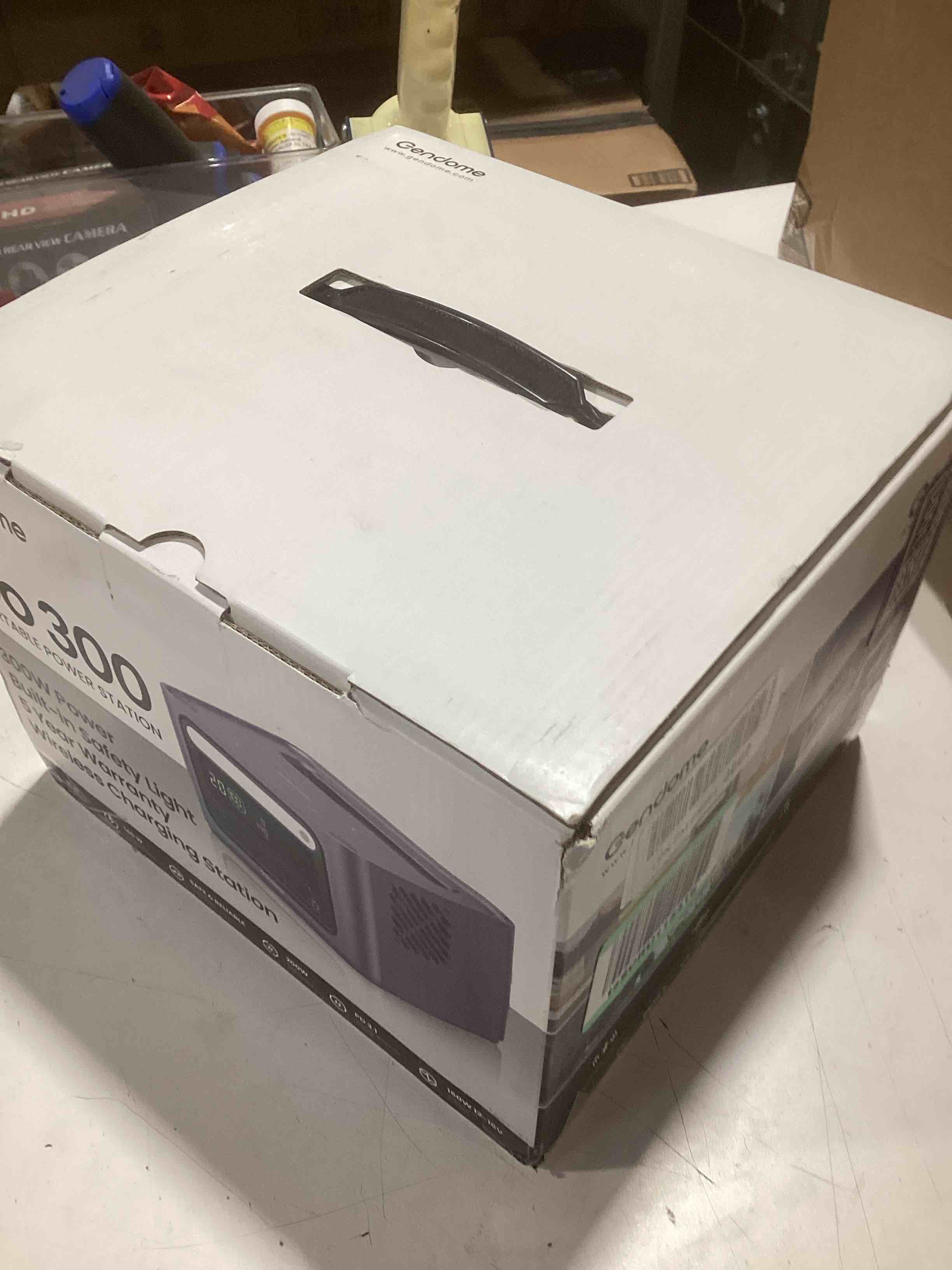 Condition photo showing Good Condition for not tested…go 300 portable power station, 288wh lifepo4 battery with 300w ac outlet, dual 140w usb-c ports pd 3.1 fast charging, solar generator for home backup, outdoor camping, travel, and emergencies