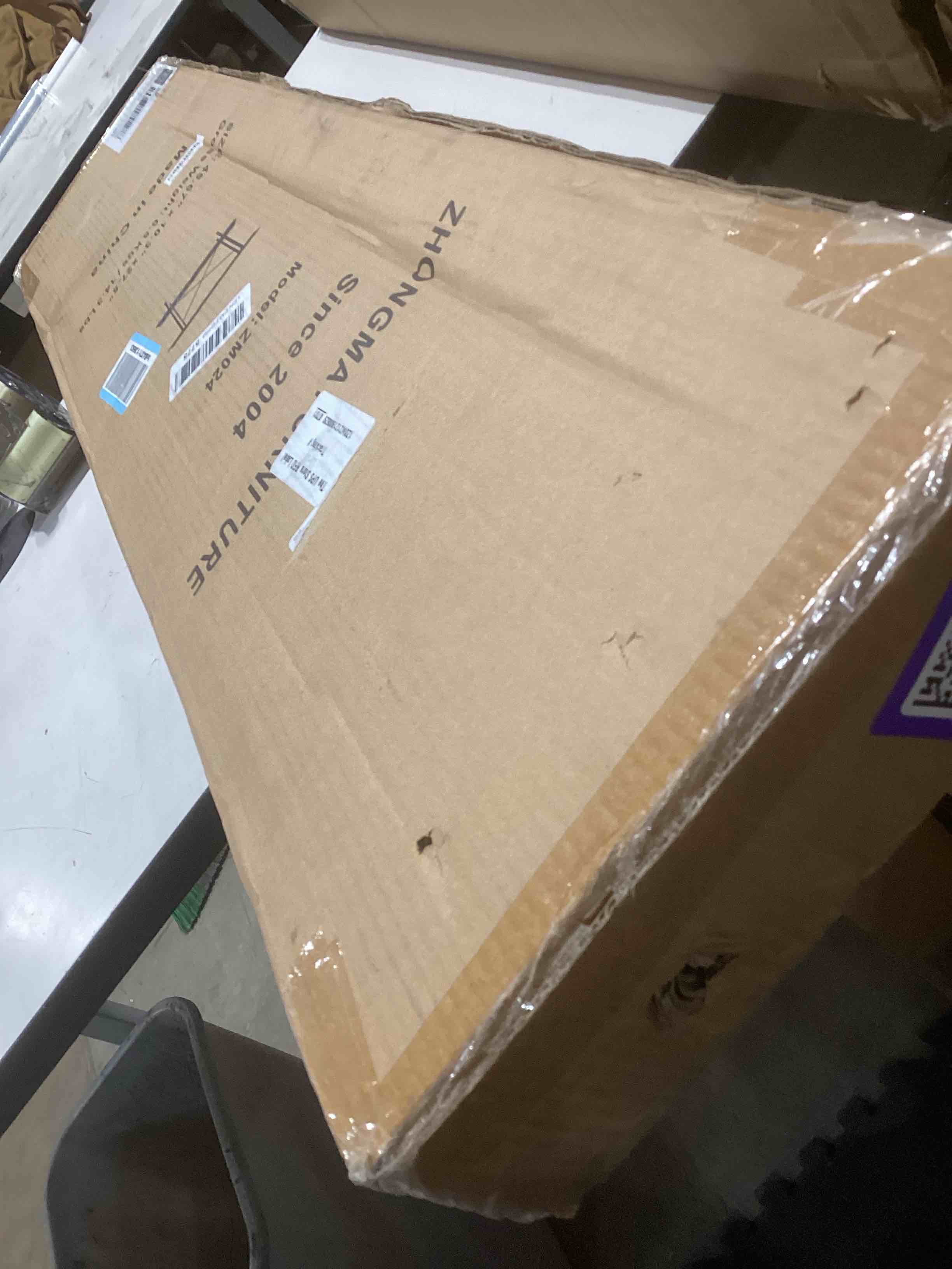 Condition photo showing Good Condition for zhongma 2 tier metal sturdy heavy plant stand, narrow plant stand indoor and outdoor, l45.67 x w10.3 x h27.5 inch, 440 lbs capacity & heavy duty construction. … 2 tier: 45.67 l x 10.3 w x 27.5 h