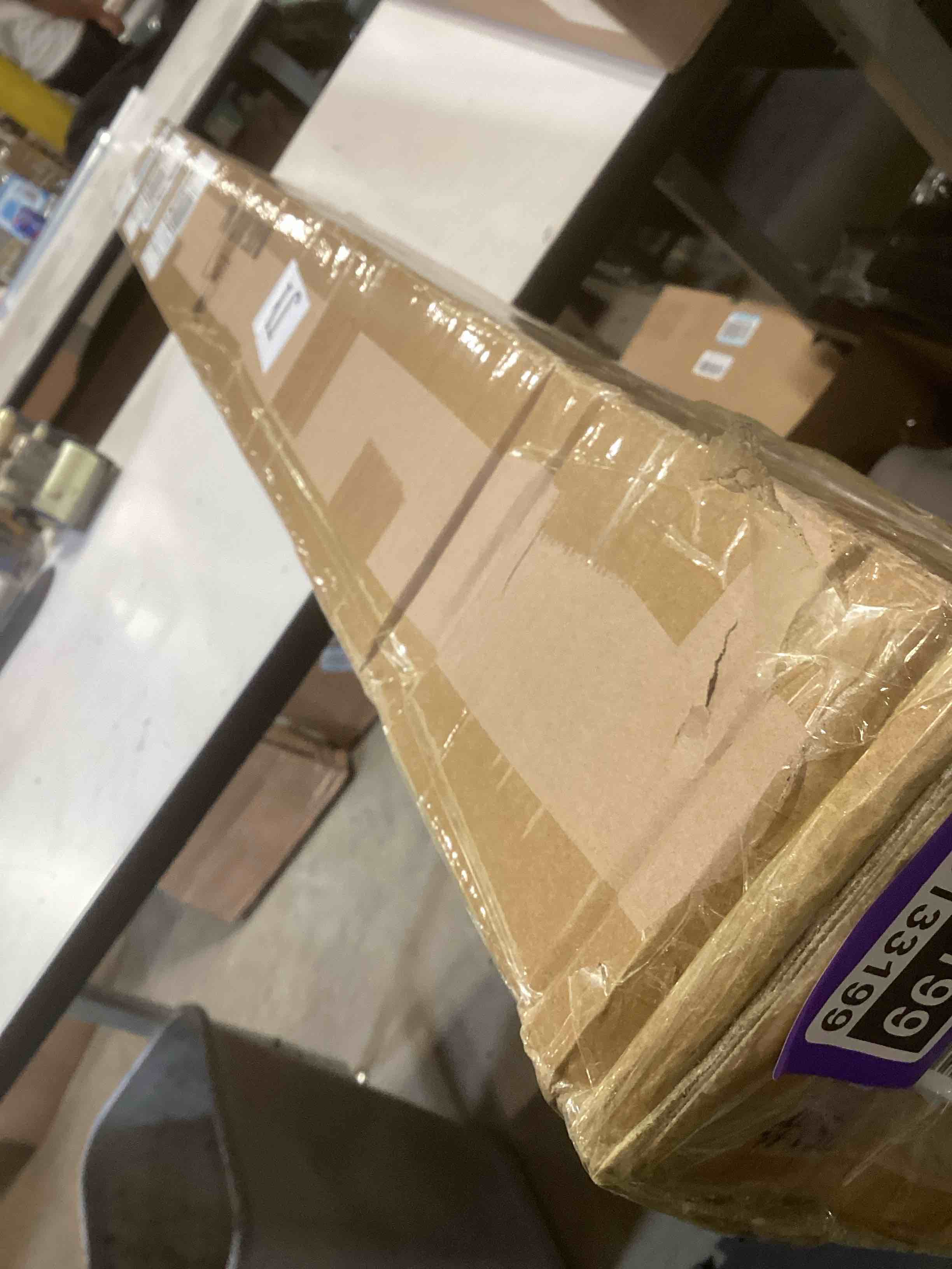 Condition photo showing Good Condition for 3" x 3" x 48" solid red oak stair newel post with a single groove notched newel wood balusters for staircase interior railing newels for stair handrails 3 x 3 x 48" red oak 1