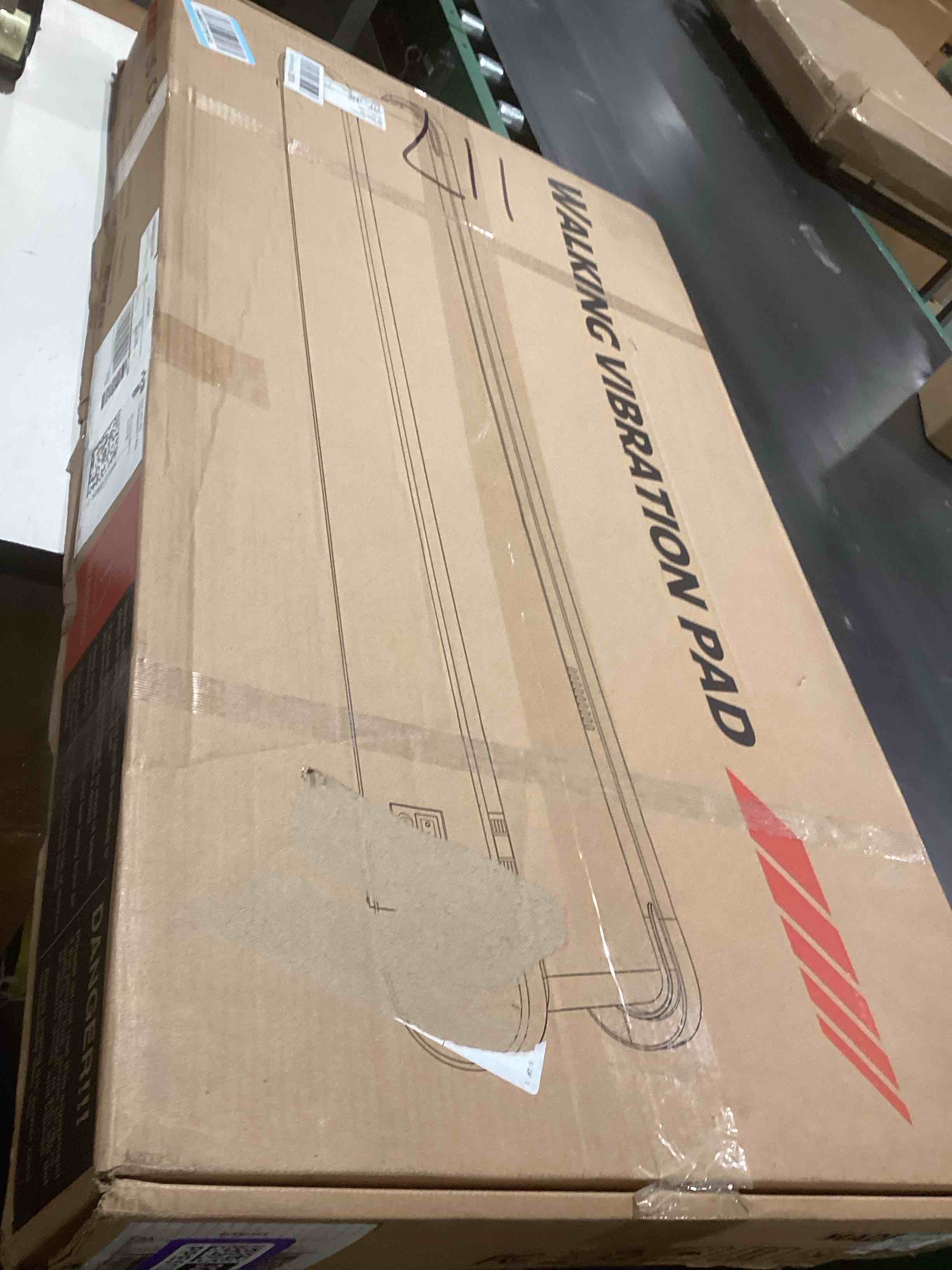 Condition photo showing Good Condition for not tested…sperax walking treadmill pad with app, 3 in 1 under desk treadmill, 400w low noise walking vibration pad with remote control,portable treadmills for home office black