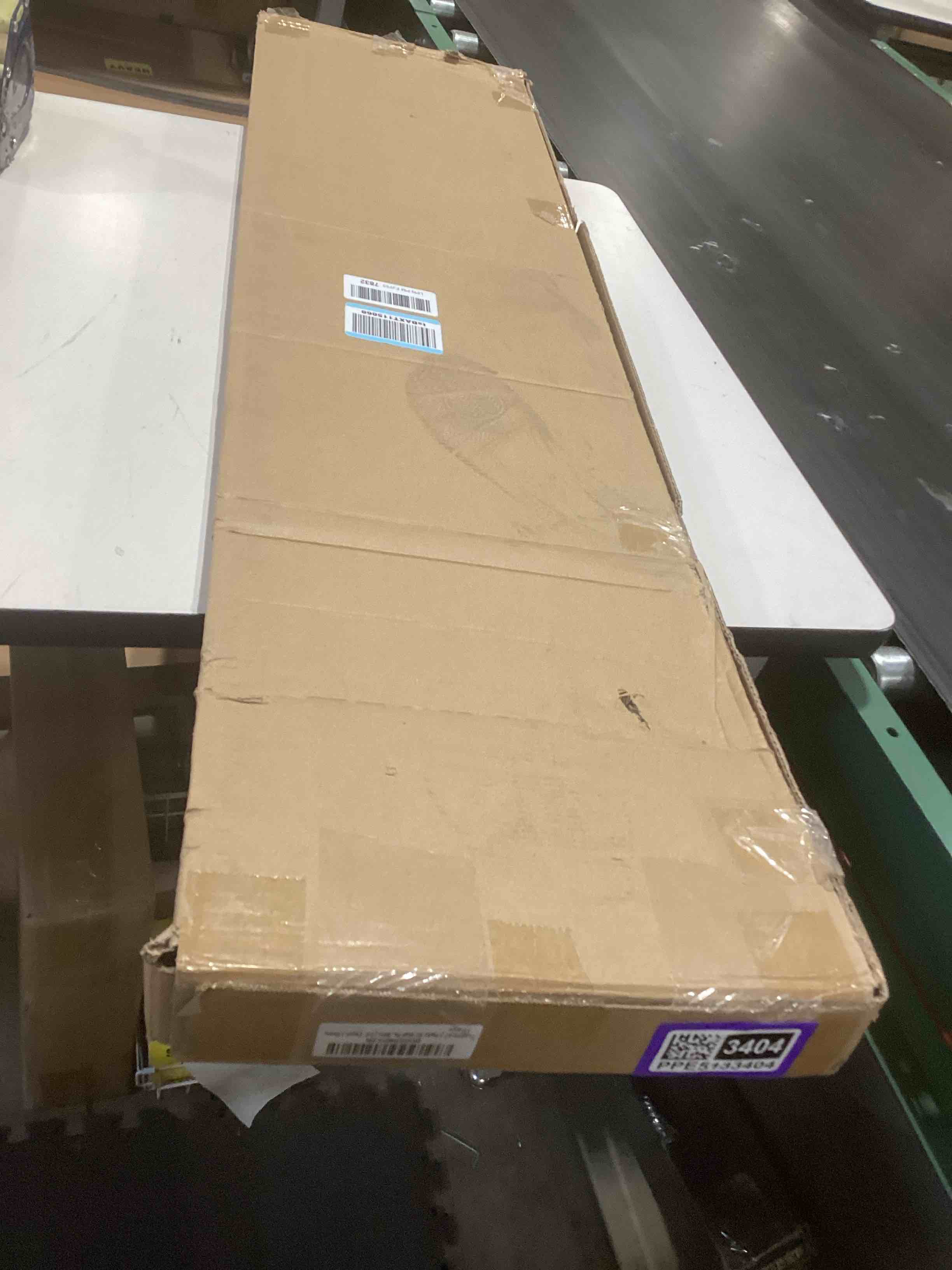 Condition photo showing Good Condition for 2 packs 3d wall panels peel and stick | wall panels for interior wall decor | self adhesive sound absorbing planks | acoustic wood slat wall panels | 94.48 * 11.80in | 0.4" depth | ebony