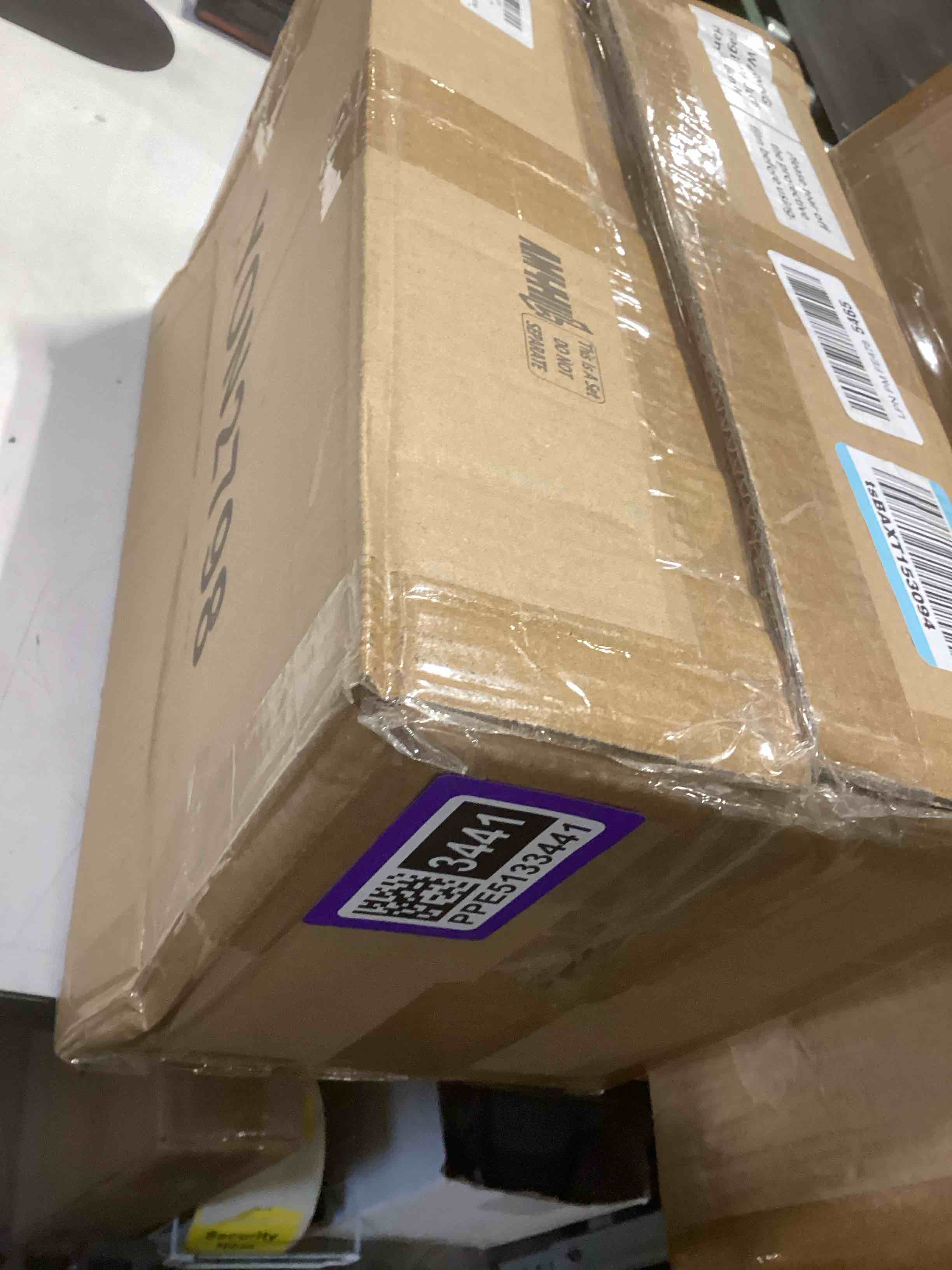 Condition photo showing Good Condition for amyhill 48 pack acrylic sign holder plastic picture frames clear standing table top sign holder double sided t shape photo frame for table wedding party office restaurant hotel (4 x 6 inch)