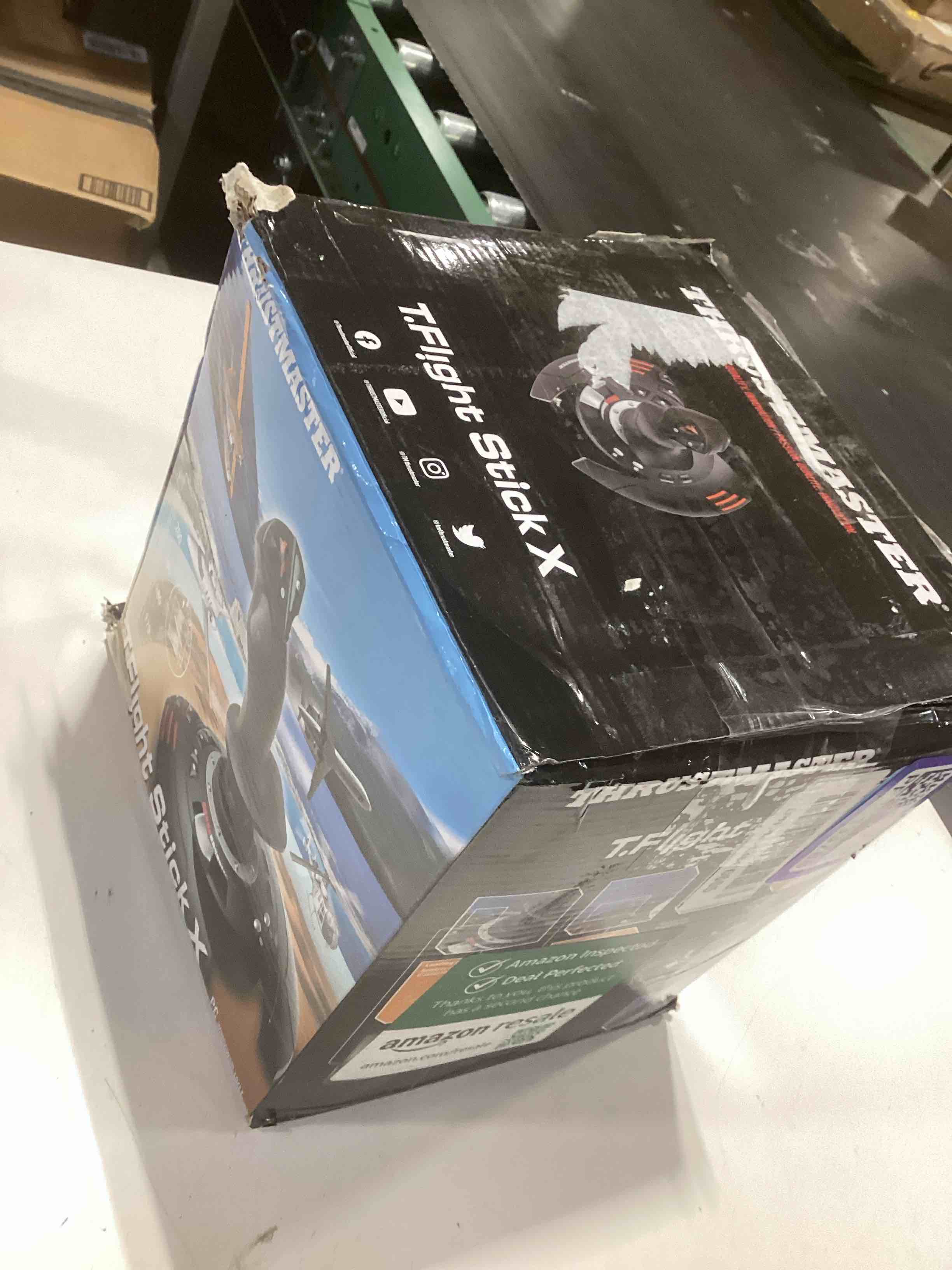 Condition photo showing As Is for thrustmaster t-flight stick x (compatible with windows pc) pc (stick only)