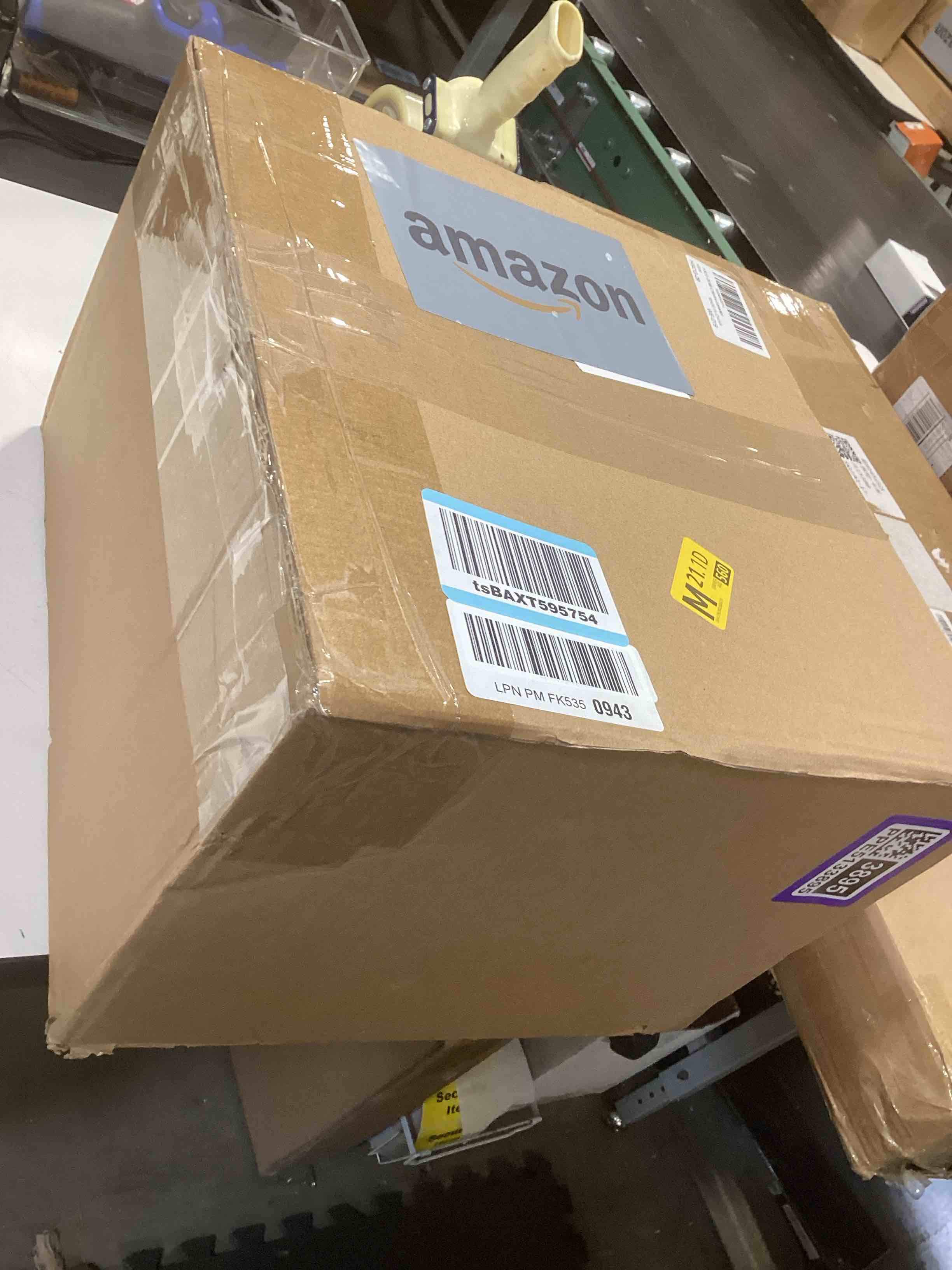 Condition photo showing As Is for saltwater pool system, westaho salt chlorine generator with usa titanium cell for above ground pools up to 15,000 gallons, compatible with intex pool, ip 66 waterproof