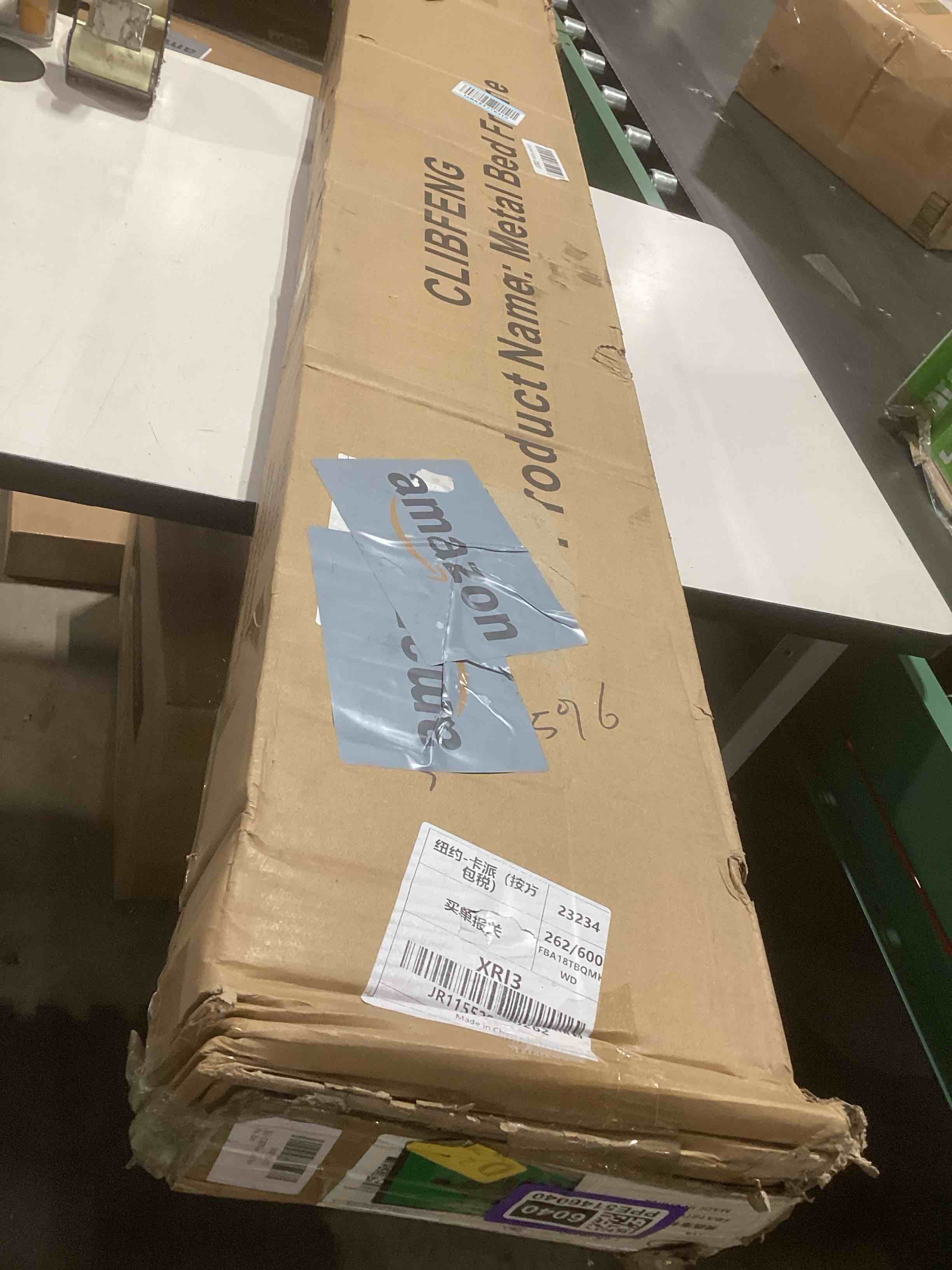 Condition photo showing Good Condition for queen bed frame with headboard and footboard,steel slats support-led bed frame with usb charging station,mattress foundation-under bed storage,no box spring needed,noise free,black queen black