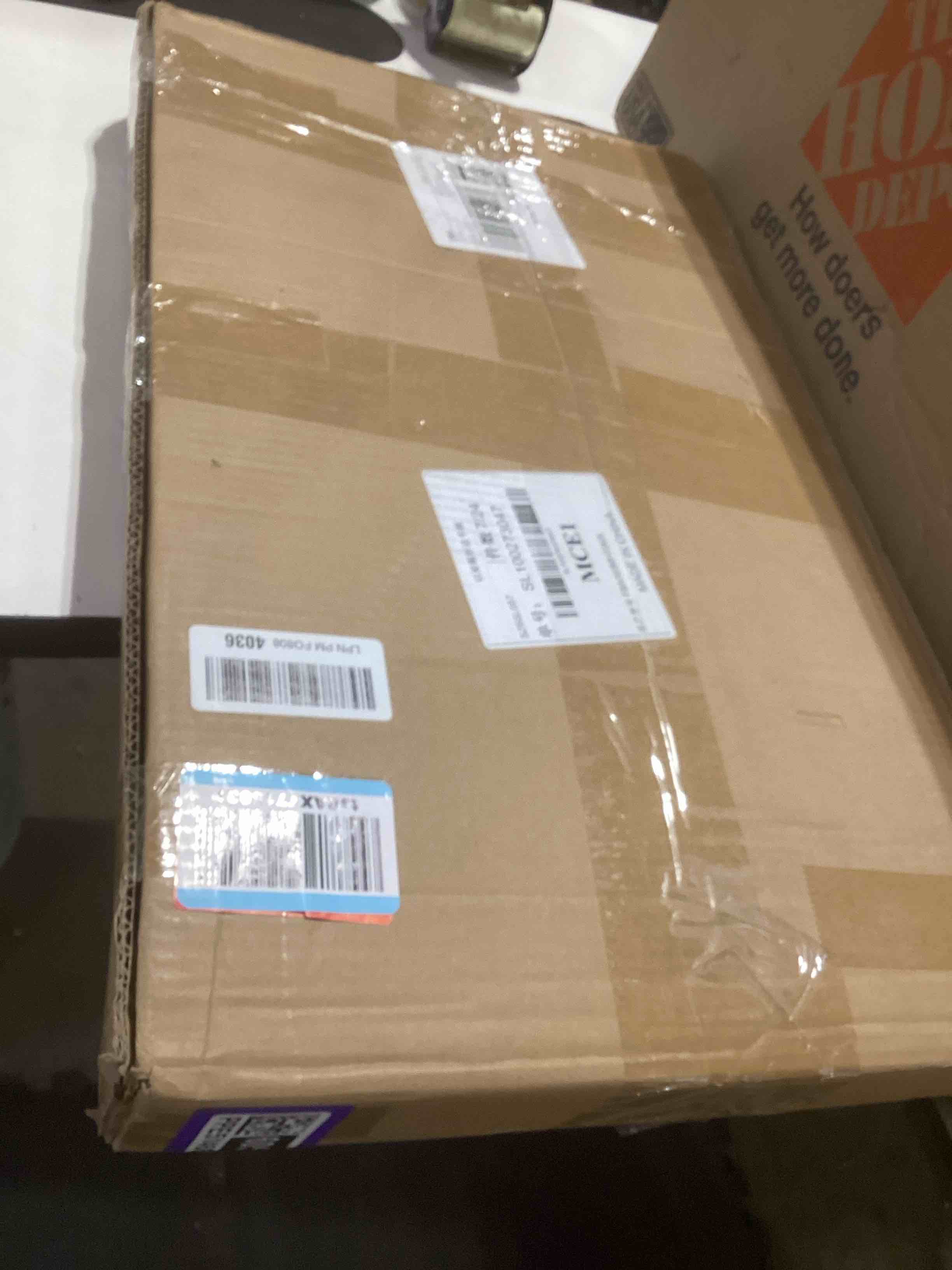Condition photo showing Good Condition for 24x12 in wire shelf covers for pantry, 5 pcs pvc wire rack covers for shelves, preventing leakage of items & removable, closet, kitchen 24 x 12 in
