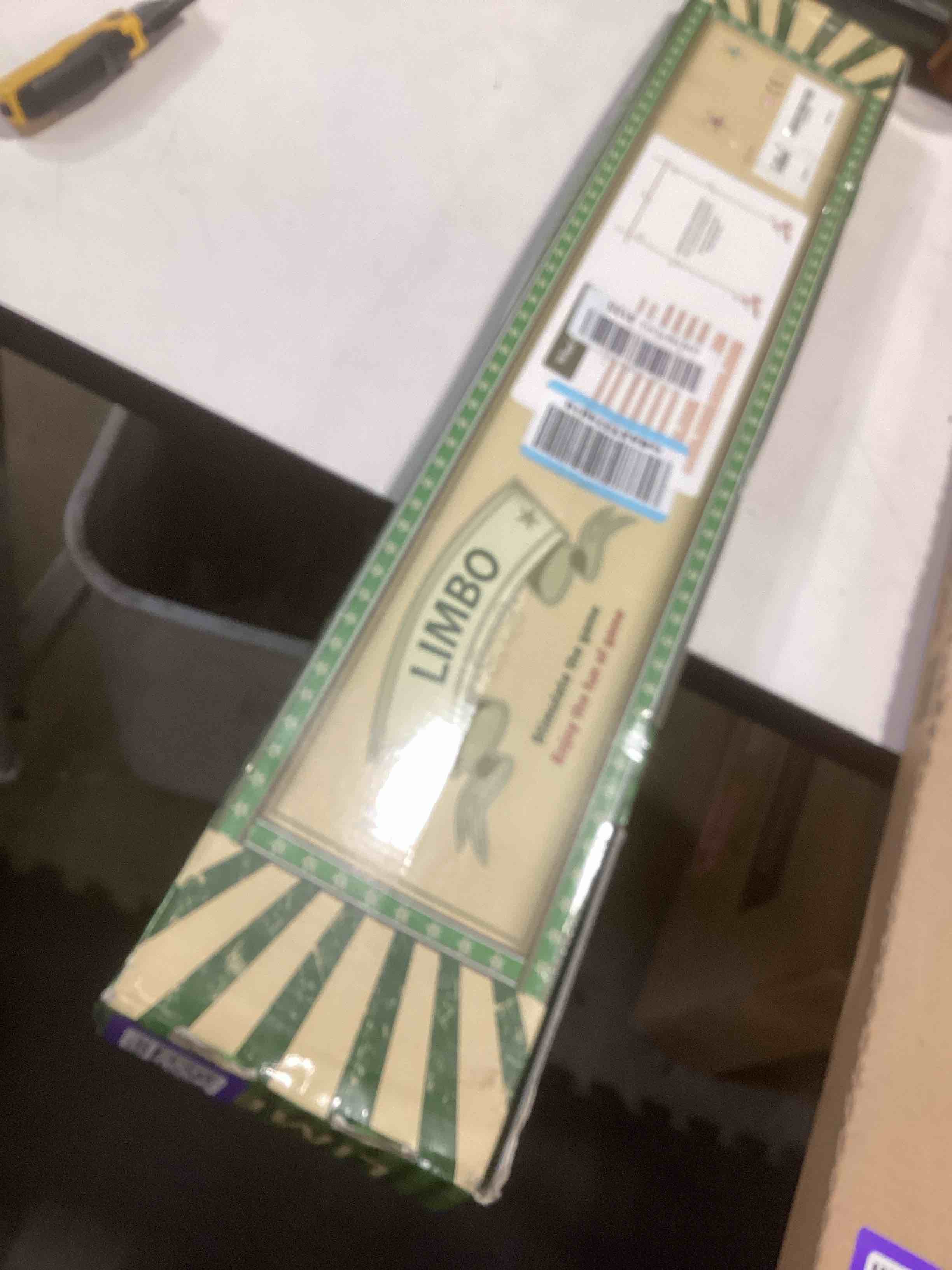 Condition photo showing Good Condition for gothink wooden limbo game for kids adults, 4.7ft tall limbo pole how low can you go outdoor game set great for school field day luau, cookout, pool party, birthday and summer outdoor activities