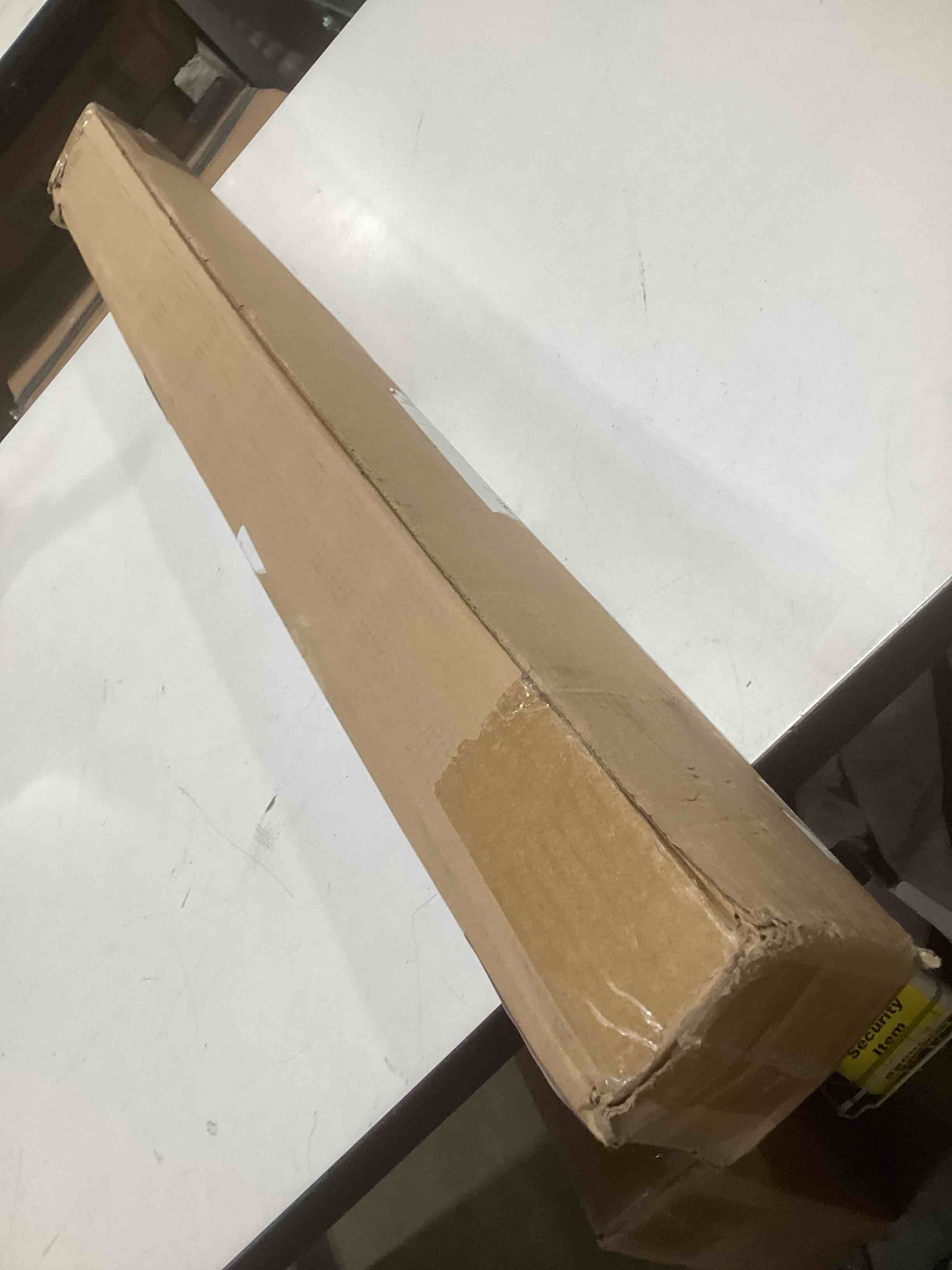 Condition photo showing Good Condition for no tools no drill cordless roman shades for indoor windows 100% blackout, for window size 36" w × 64" h beige beige 36" w × 64" h