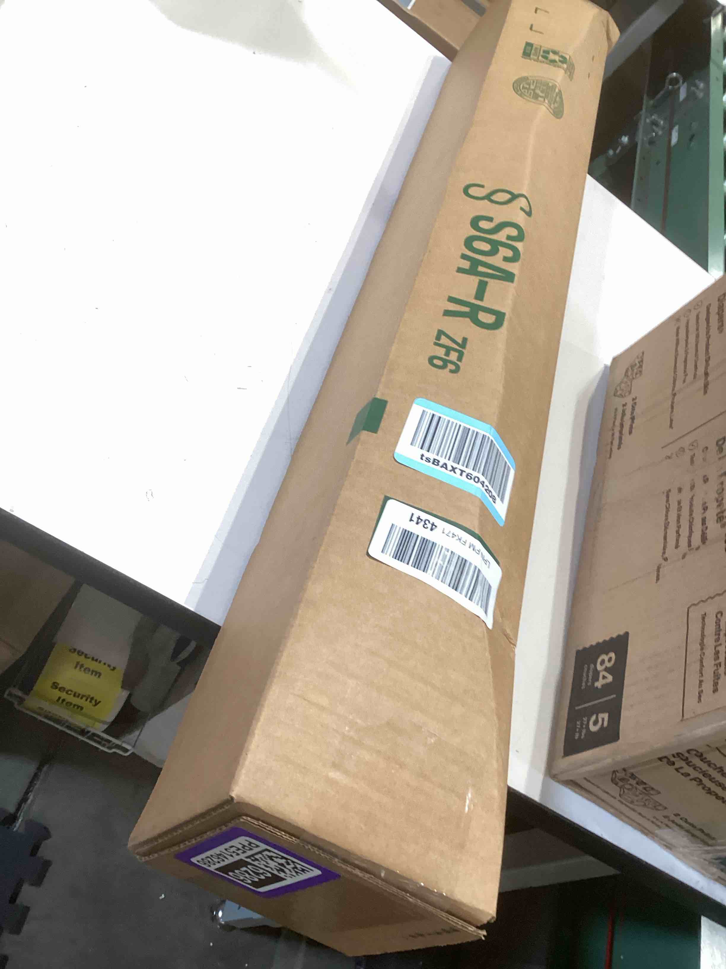 Condition photo showing Good Condition for delamu office chair mat for hardwood floor, 30"×48" non-slip pvc woven desk chair mat, heavy duty hard floor protector for rolling chair, office desk chair mats, light gray light gray 30" x 48"