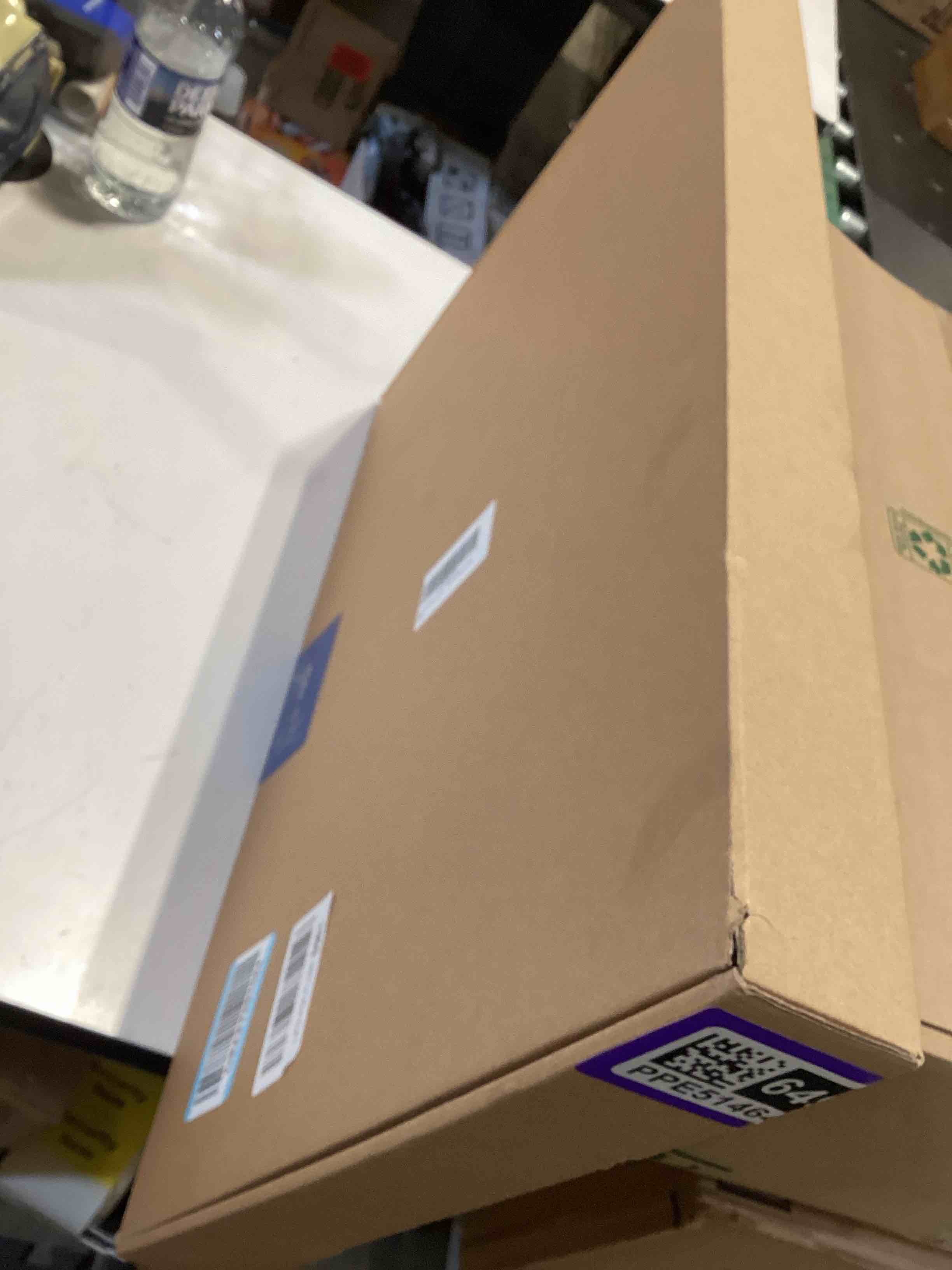 Condition photo showing Good Condition for 3pcs framed color blocks canvas wall art modern abstract pastel prints gallery style posters pictures living room bedroom office home decor 16x24 inch ready to hang colorful color blocks 16"l x 24"w