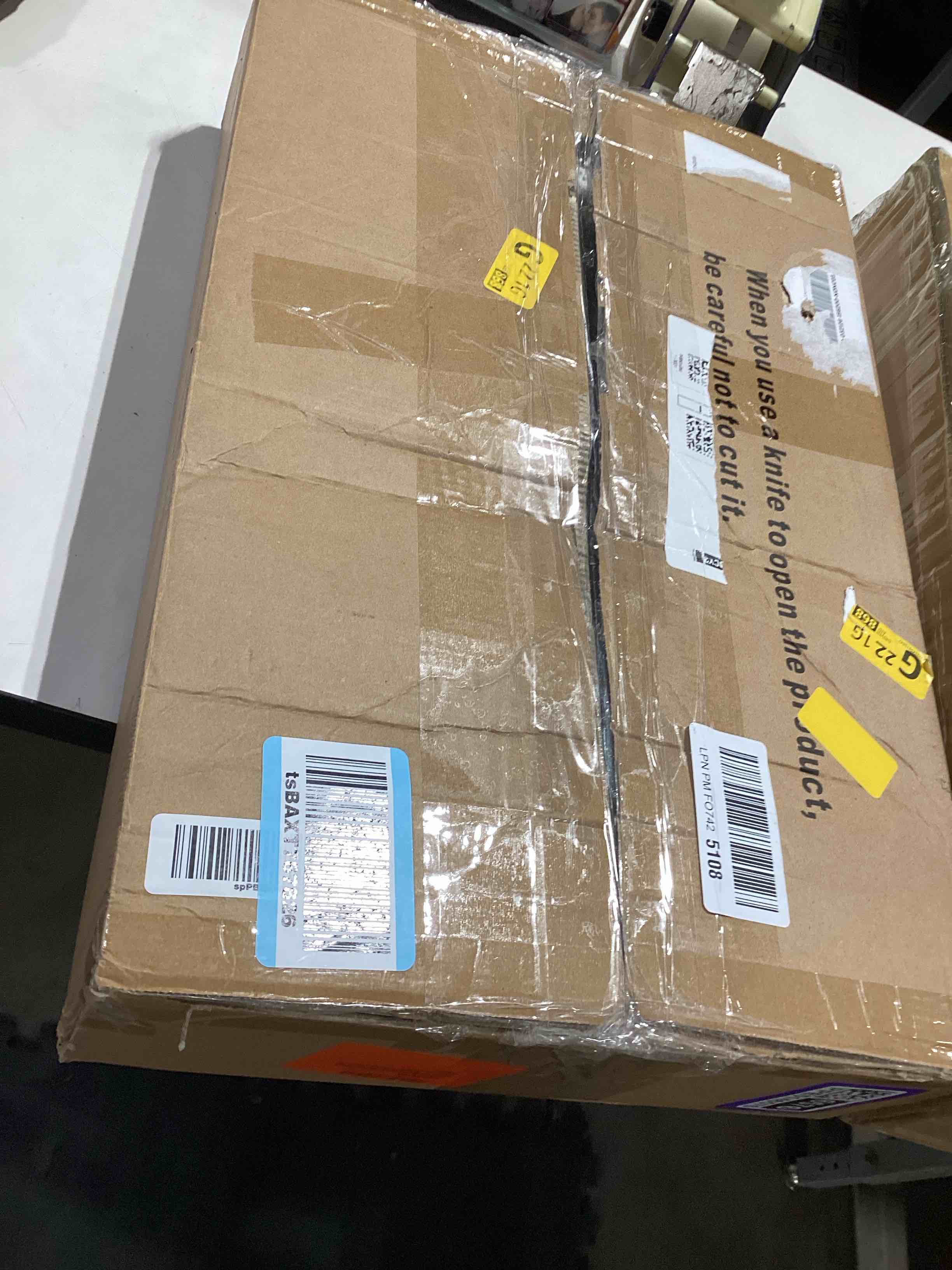 Condition photo showing Good Condition for heavy-duty poster stand holder 11"x 17" pedestal floor standing sign holder vertical and horizontal view sign display, aluminum snap open frame with safety corner, silver square-silver-11x17in