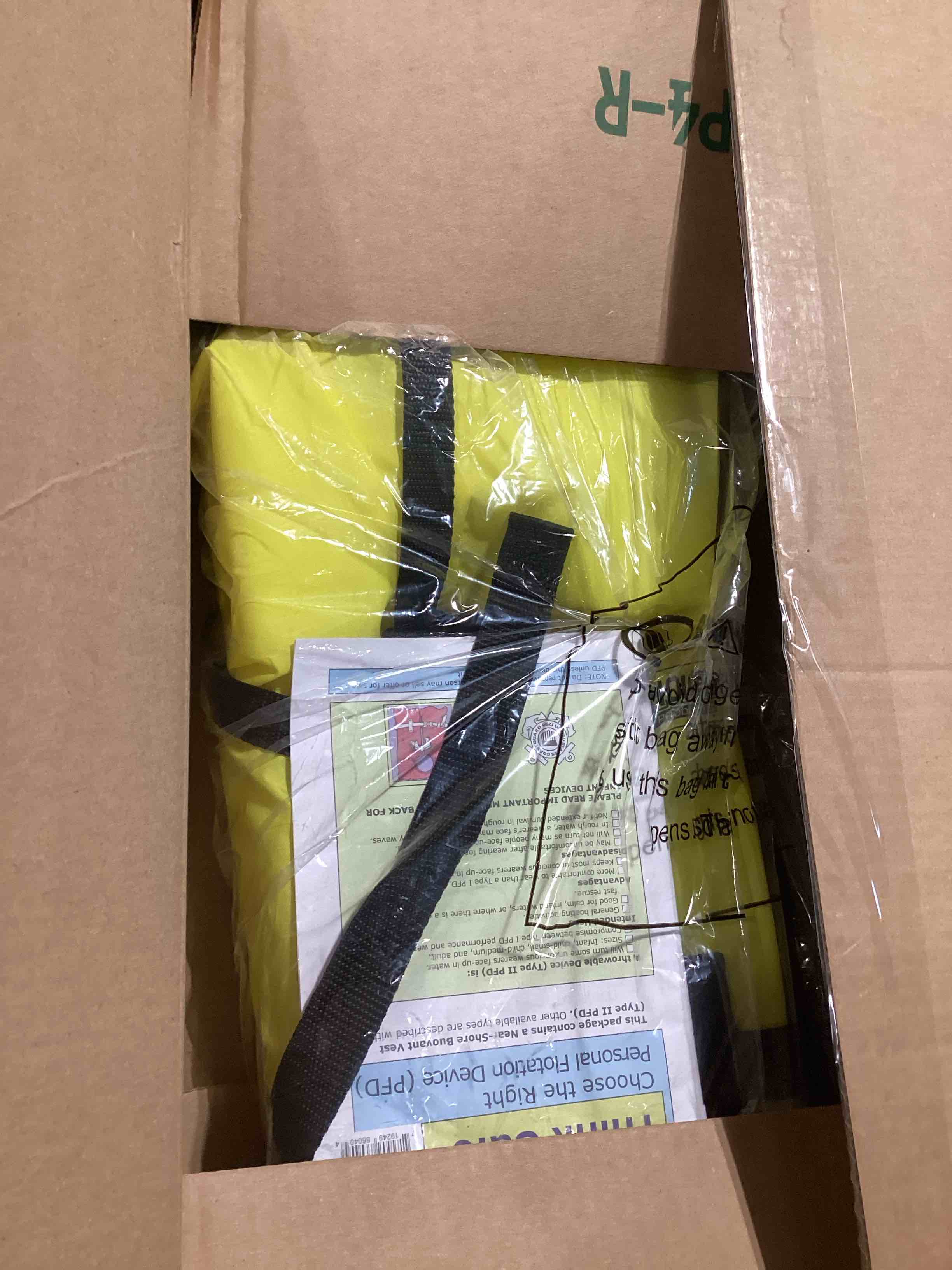 Condition photo showing Good Condition for seachoice life vest, type ii