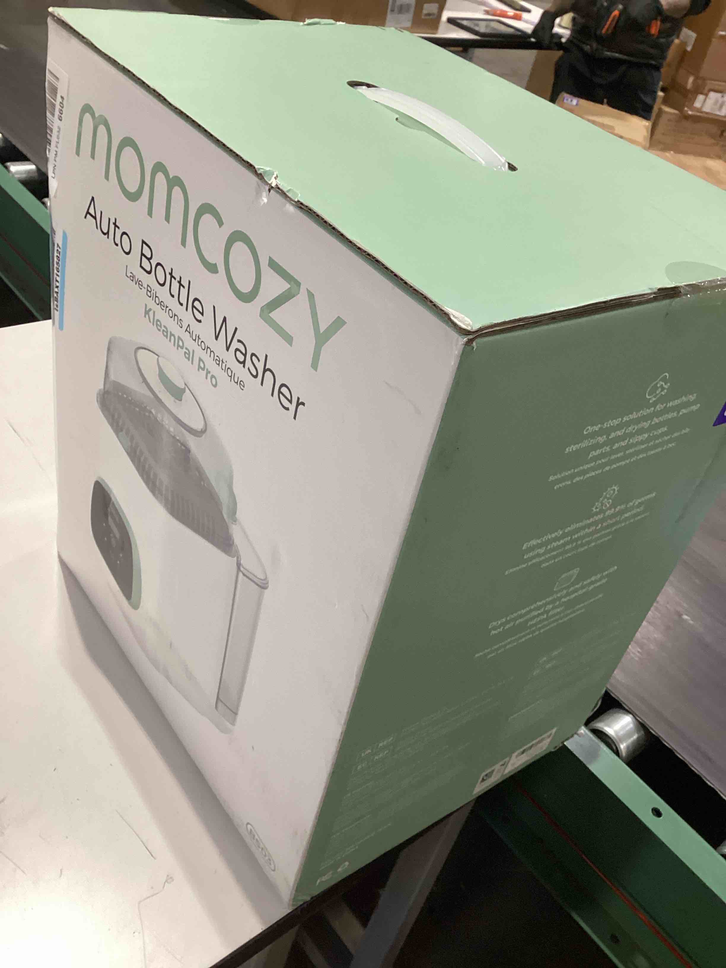 Condition photo showing Good Condition for momcozy kleanpal pro baby bottle washer, sterilizer & dryer - all-in-one cleaning machine for bottles, pump parts & baby essentials - time-saving & effortless care