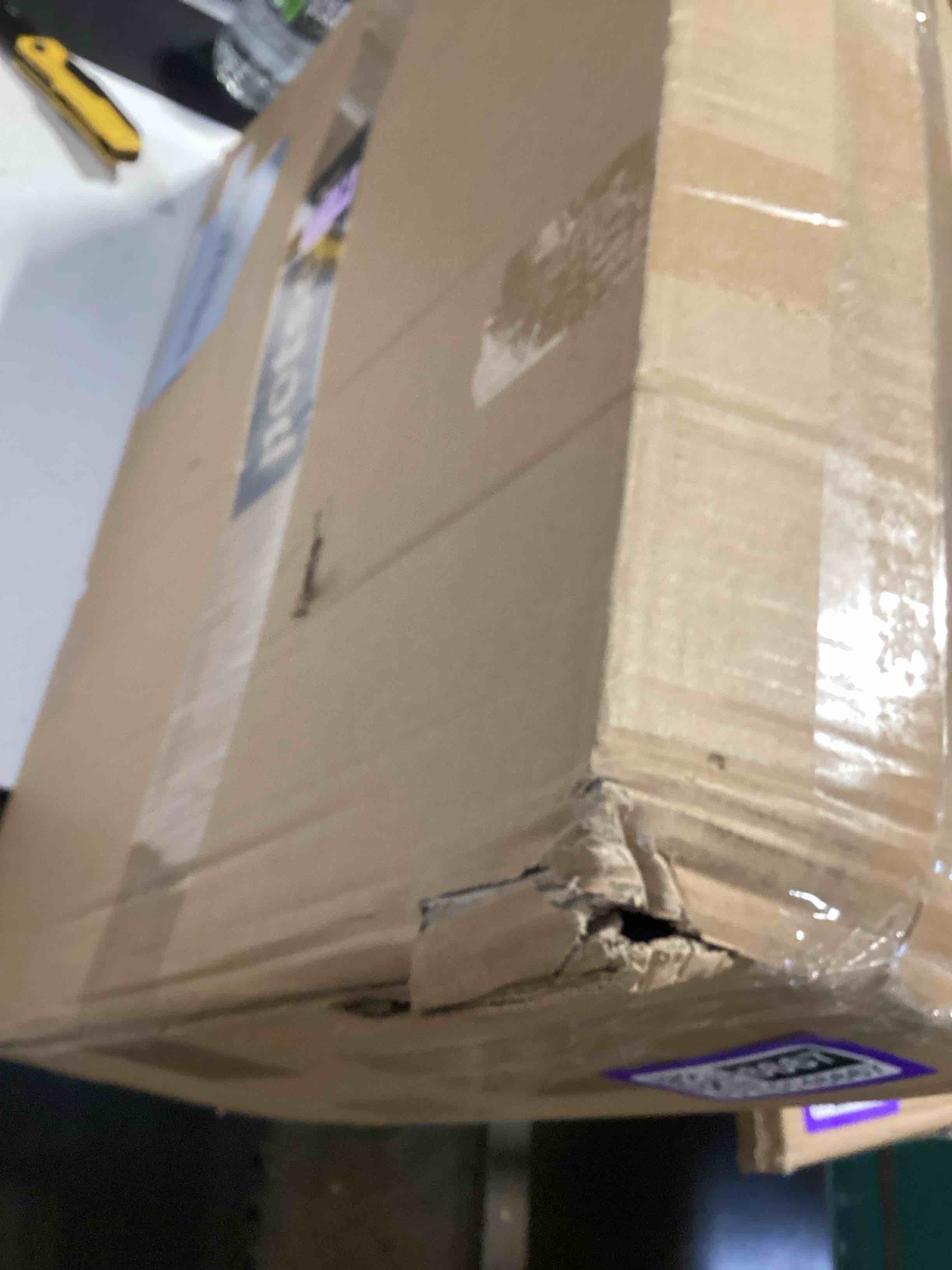 Condition photo showing Good Condition for extra large cat carrier soft sided, portable small dog carrier for 2 cats, 24"x16.5"x16" car travel folding comfortable design with litter box and bowls, grey-2+ litter box+ bowl*2 grey-2 without curtain