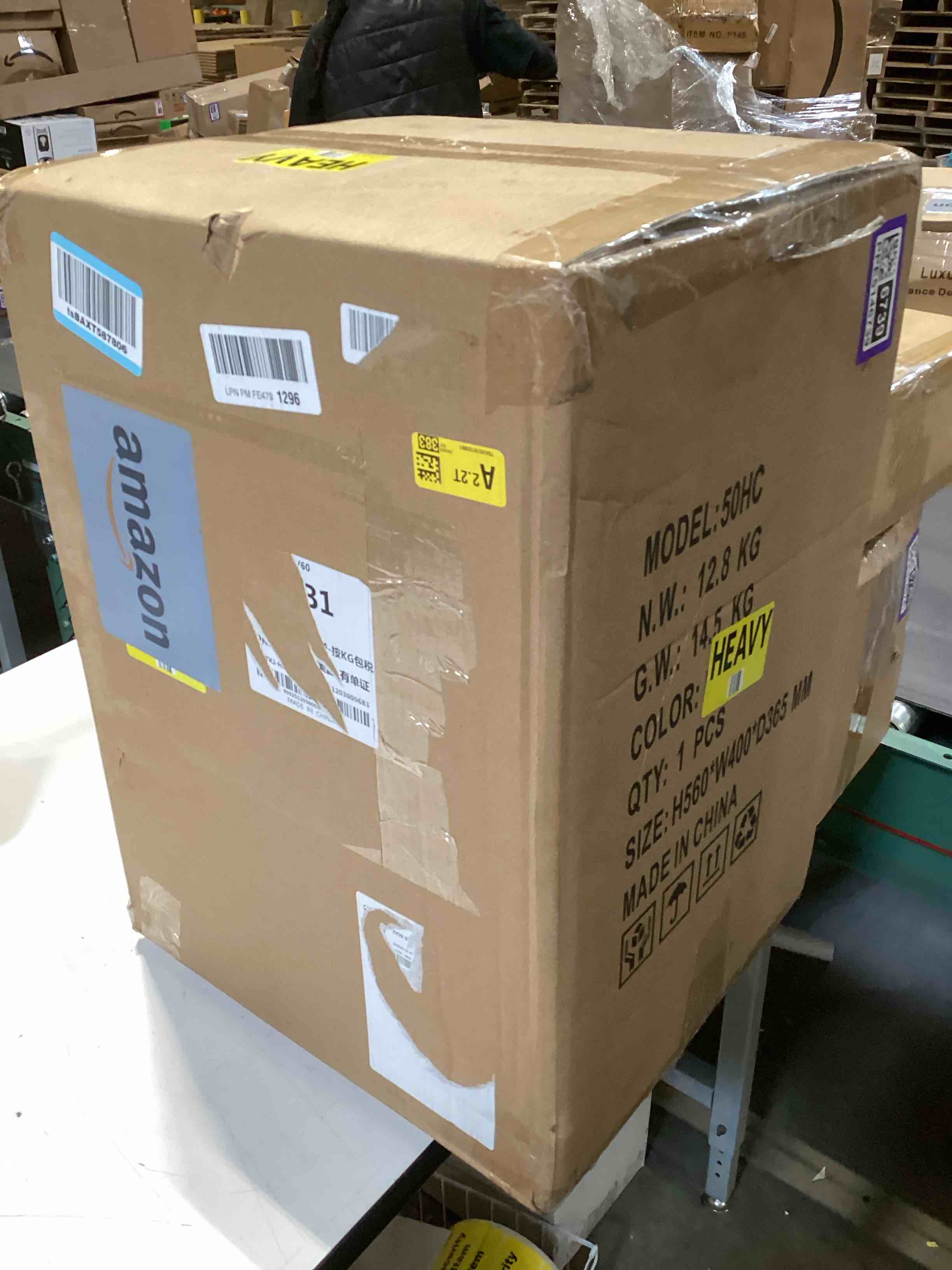 Condition photo showing Good Condition for 3.3 cuft high security safes for home use fire and water proof, large home safe with digital keypad & key lock, anti-pry fireproof safe box for cash money documents jewelry, 19.69"h x13.78"w x 12.2"d 3.2 cubic feet