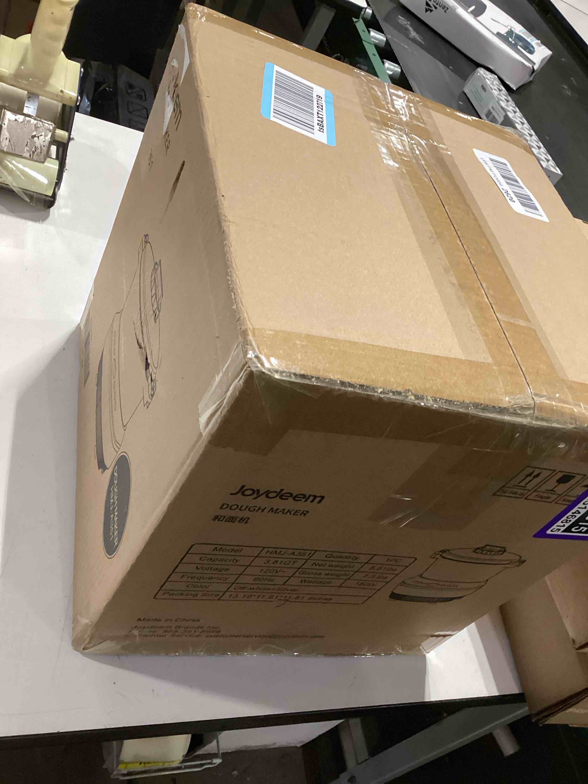 Condition photo showing Good Condition for joydeem electric dough maker with dual seasonal fermentation function, 3.7qt dough mixer machine, perfect for bread pizza roti dumpling dough & sourdough, hmj-a351