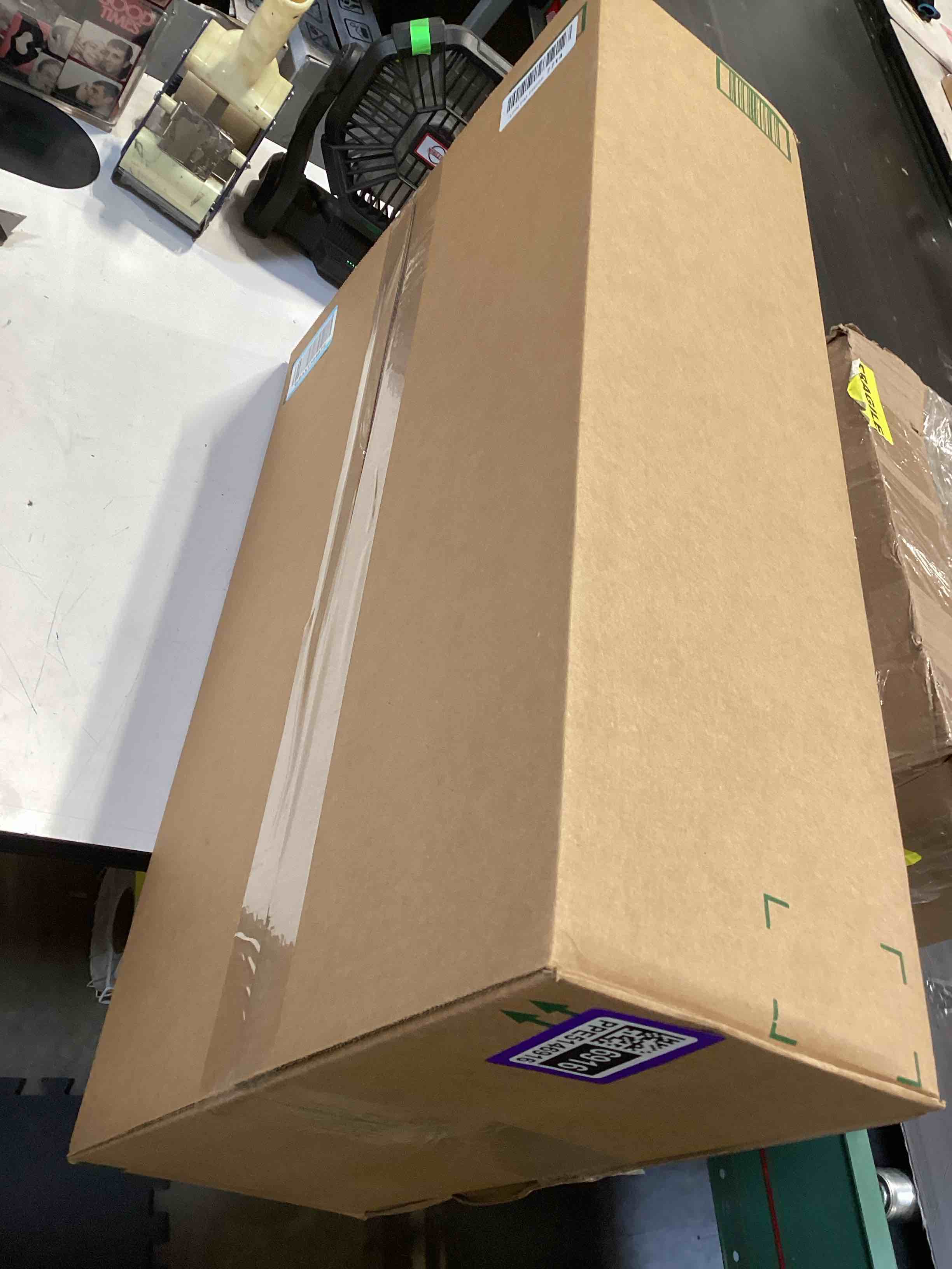 Condition photo showing Good Condition for py super mode picnic blankets extra large, waterproof foldable outdoor beach blanket oversized 83x79” sandproof, 3-layer picnic mat for camping, hiking, travel, park, concerts(abstract blue)