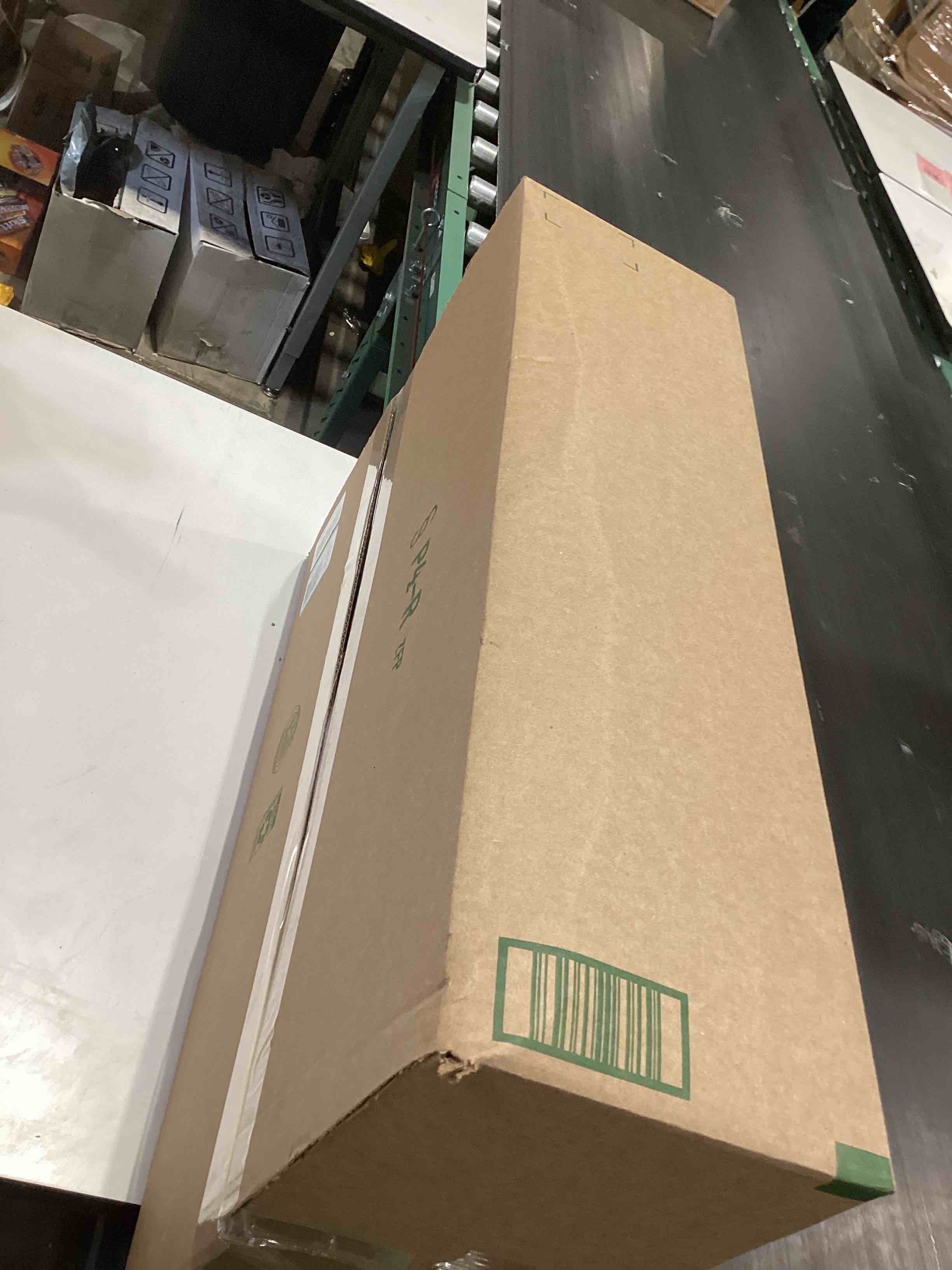 Condition photo showing Good Condition for mrcrypos gold white kitchen rugs cushioned anti fatigue marble kitchen runner rug pvc waterproof leather long kitchen rug non slip floor comfort mat for kitchen sink laundry office 23.5" w x 70" l 23.5" w x 70" l white marble